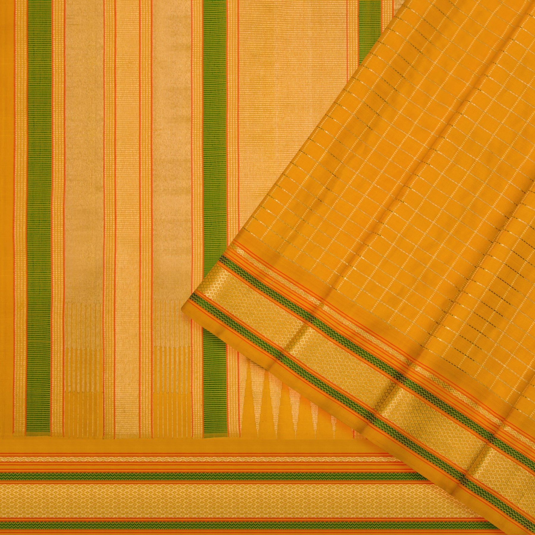 Kanakavalli Kanjivaram Silk Sari 22-040-HS001-09032 - Cover View