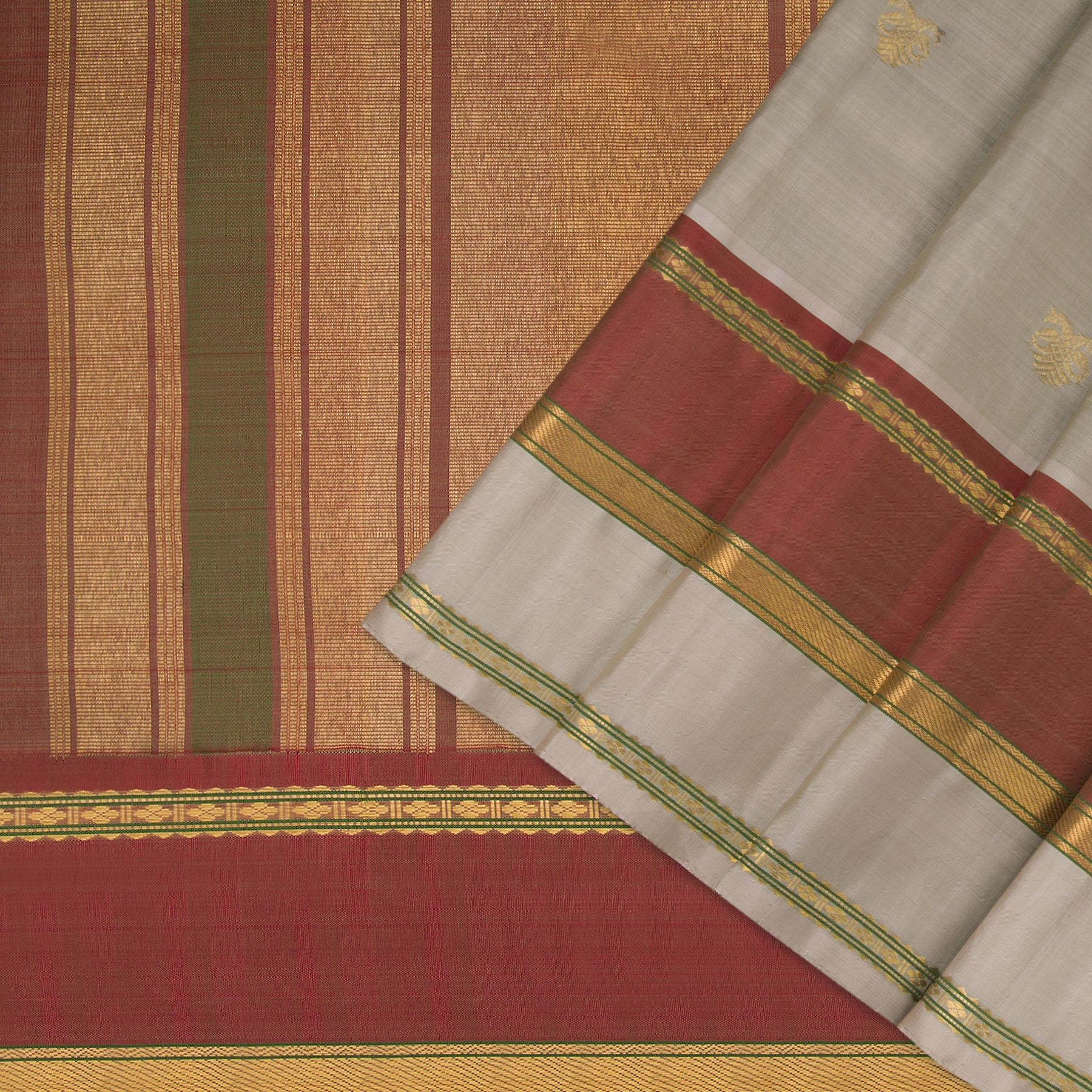 Kanakavalli Kanjivaram Silk Sari 22-040-HS001-09038 - Cover View