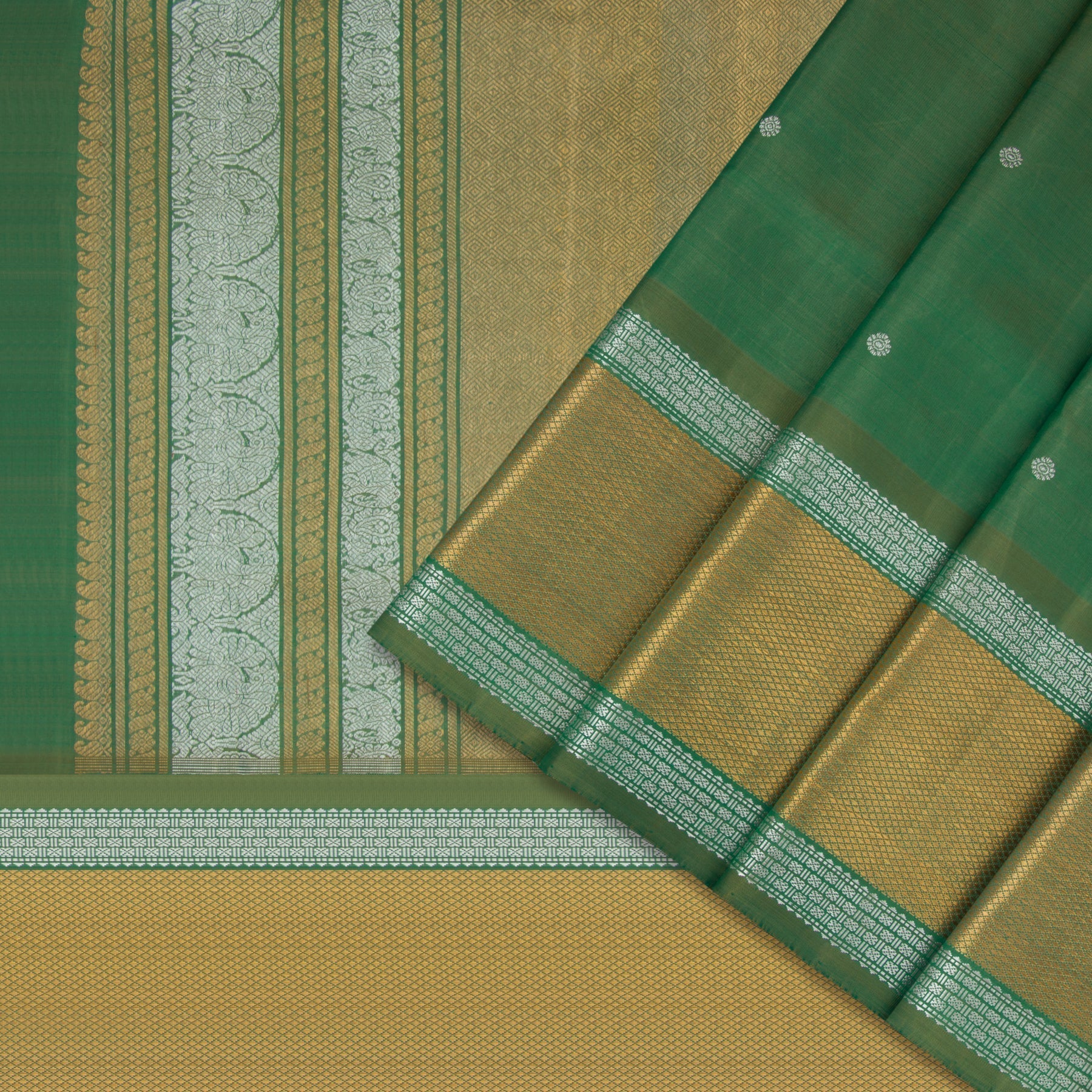 Kanakavalli Kanjivaram Silk Sari 22-040-HS001-09359 - Cover View