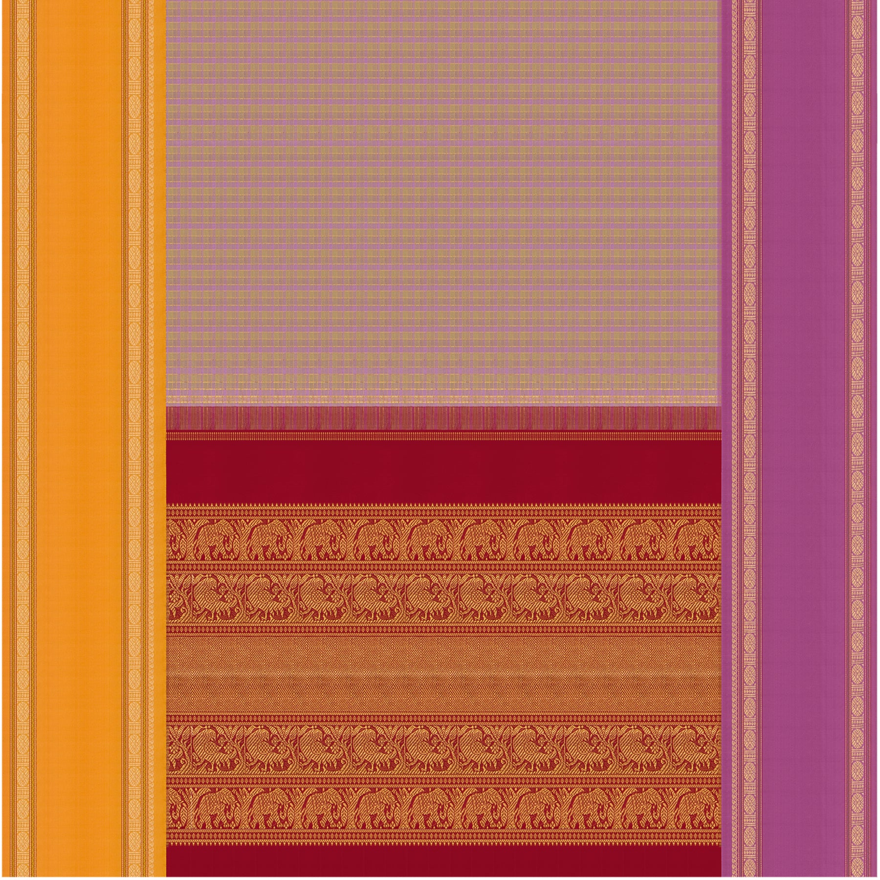 Kanakavalli Kanjivaram Silk Sari 22-040-HS001-09567 - Full View