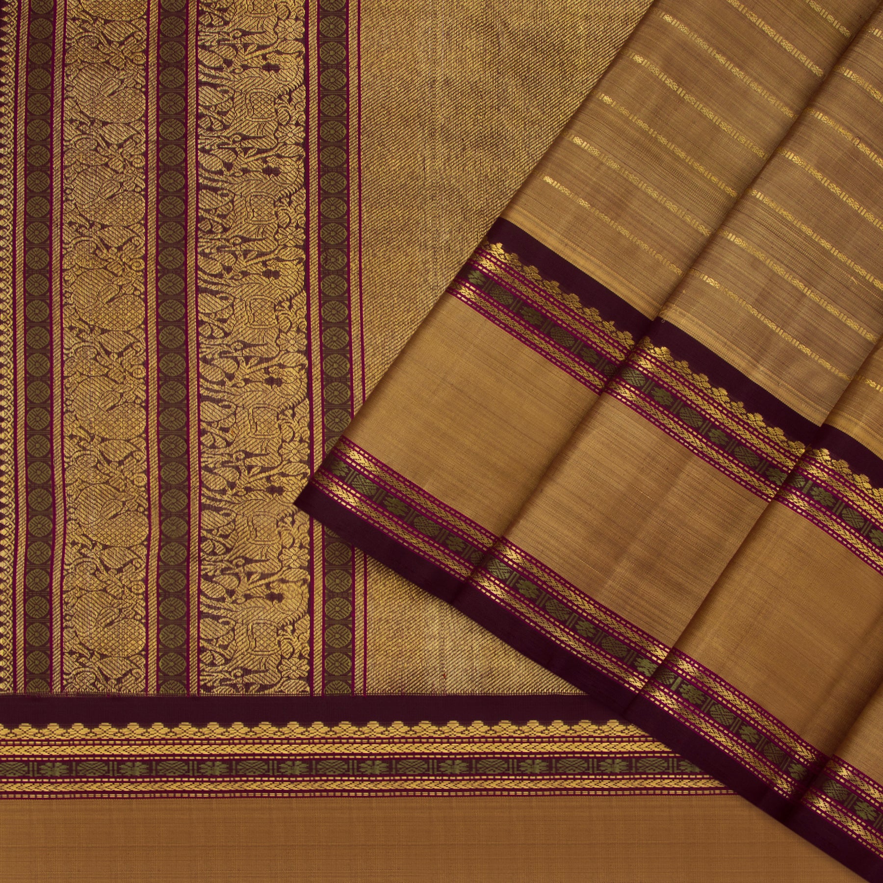 Kanakavalli Kanjivaram Silk Sari 22-040-HS001-12907 - Cover View