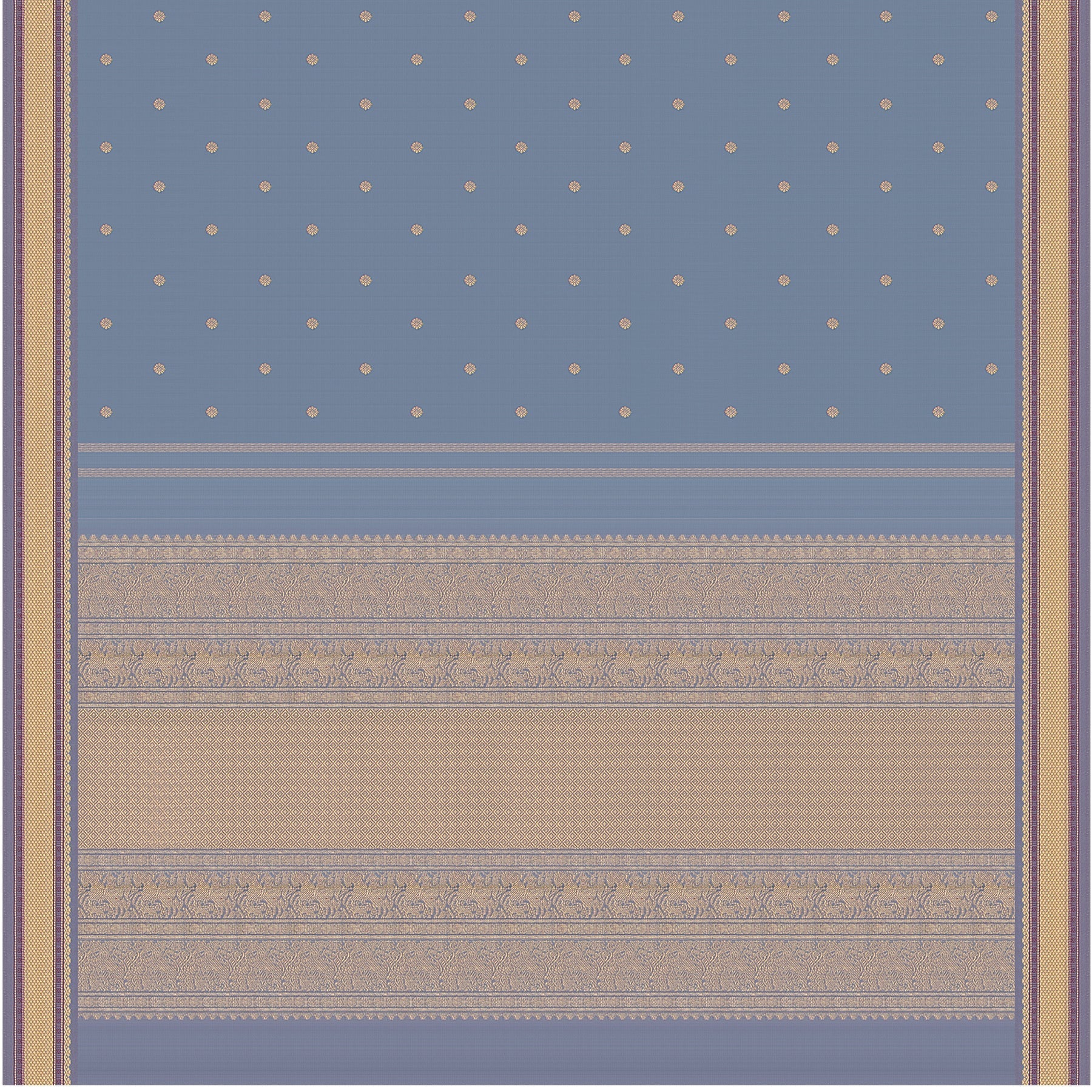 Kanakavalli Kanjivaram Silk Sari 22-040-HS001-12923 - Full View
