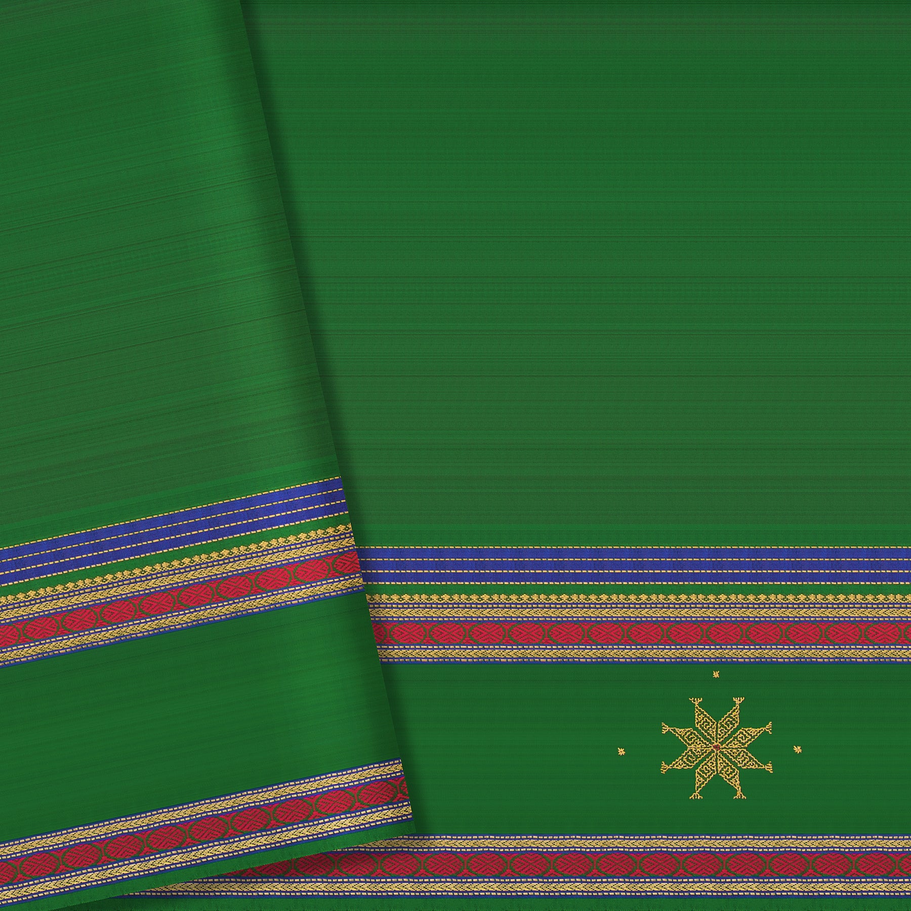 Kanakavalli X Kasuti Kanjivaram Silk Sari 22-040-HS001-12931 - Blouse View