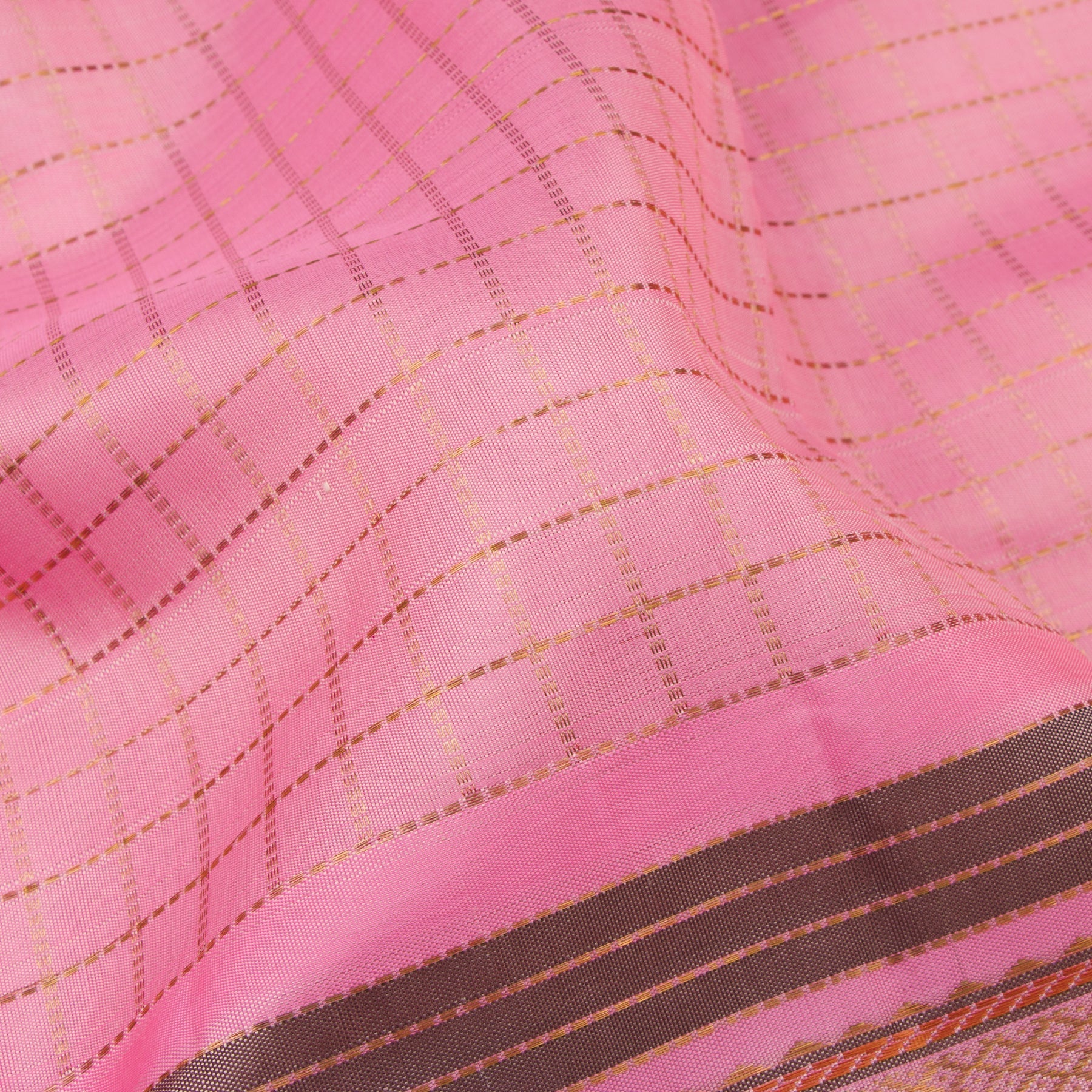 Kanakavalli Kanjivaram Silk Sari 22-040-HS001-12935 - Fabric View
