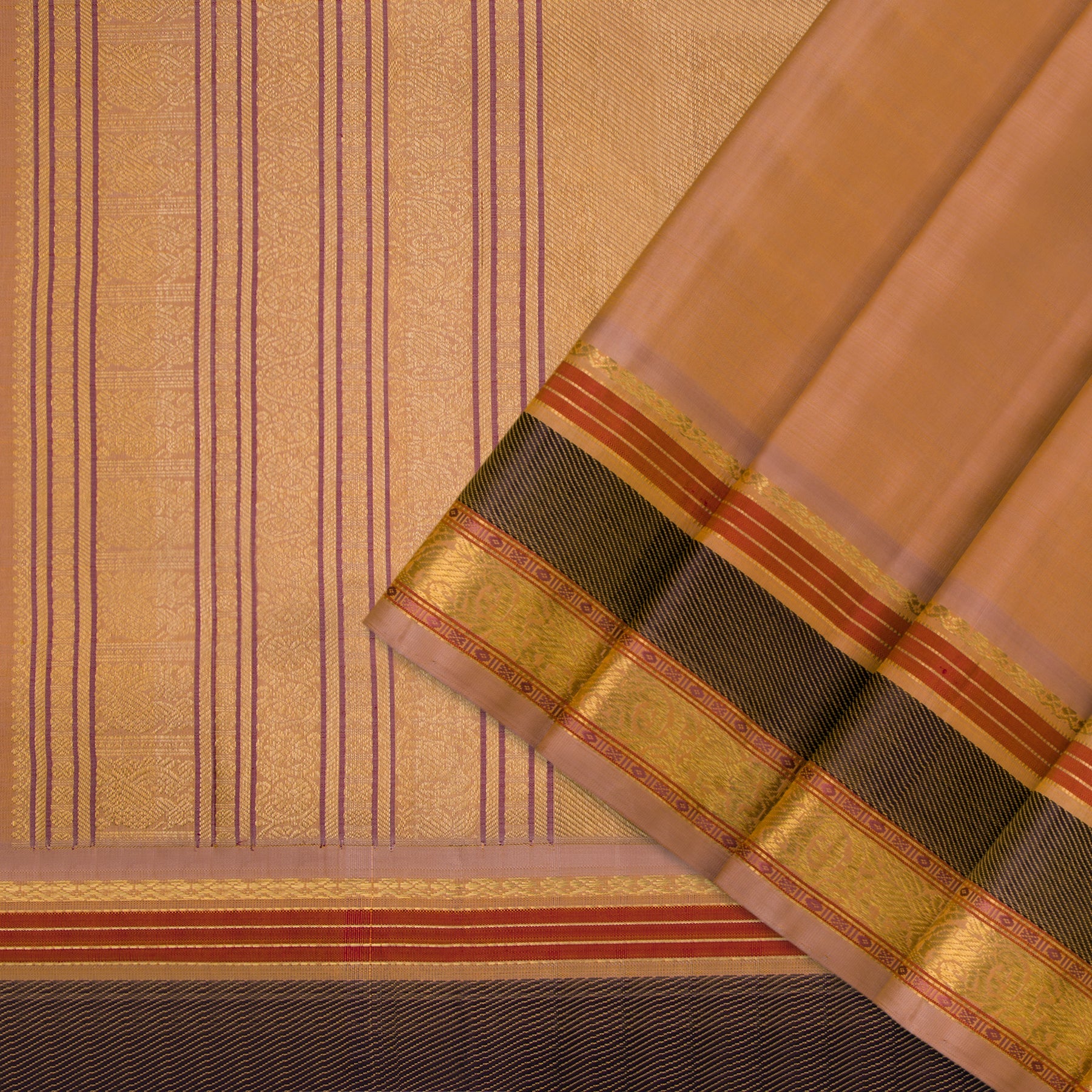 Kanakavalli Kanjivaram Silk Sari 22-040-HS001-12948 - Cover View