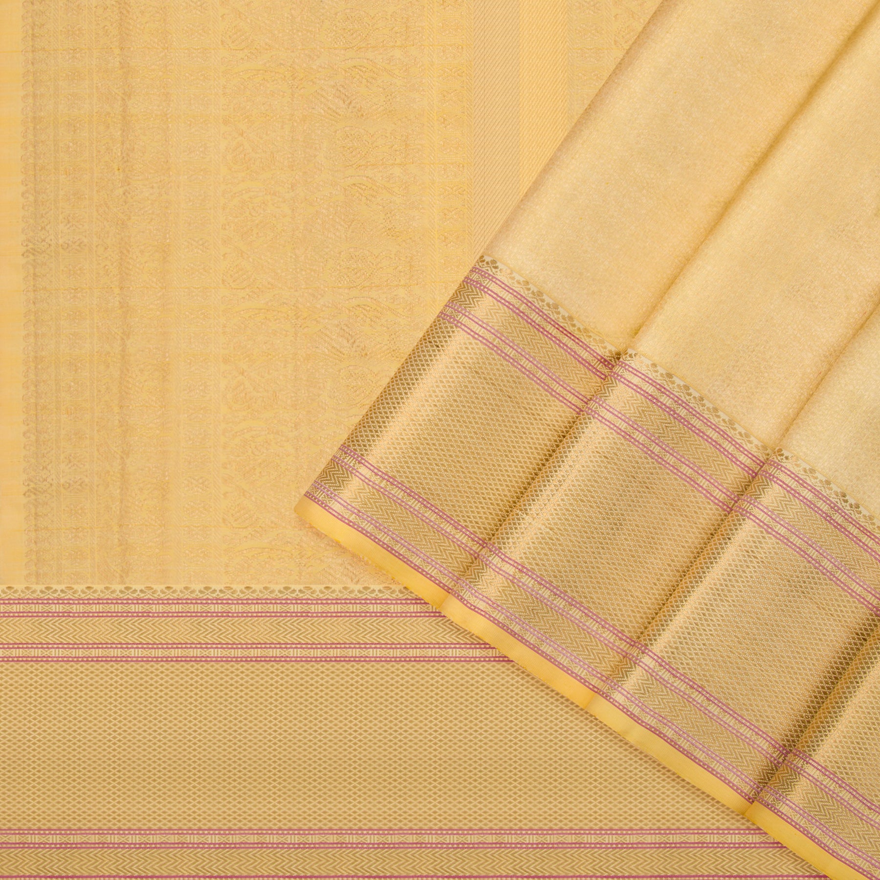 Kanakavalli Kanjivaram Silk Sari 22-040-HS001-12964 - Cover View