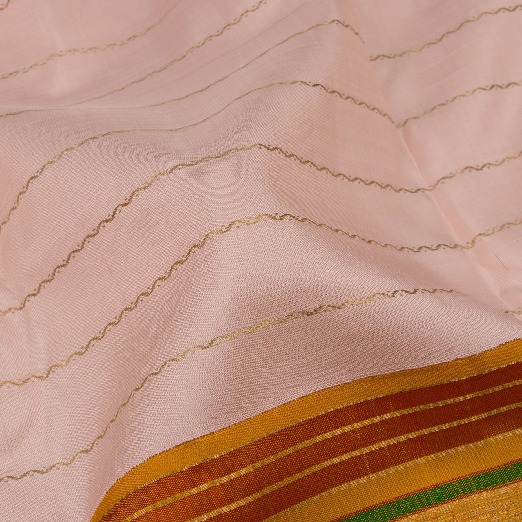Kanakavalli Kanjivaram Silk Sari 22-040-HS001-12987 - Fabric View