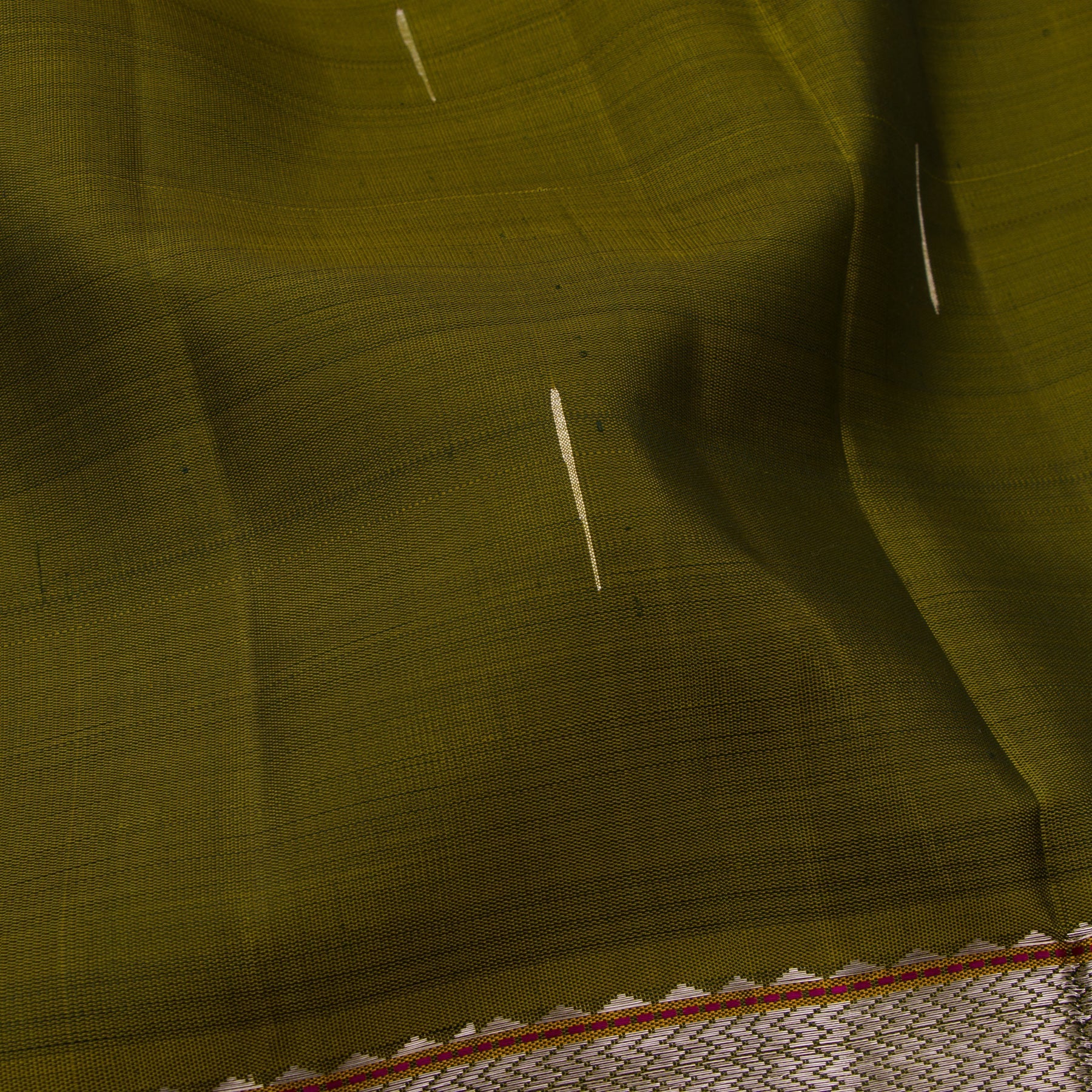 Kanakavalli Kanjivaram Silk Sari 22-040-HS001-12995 - Fabric View