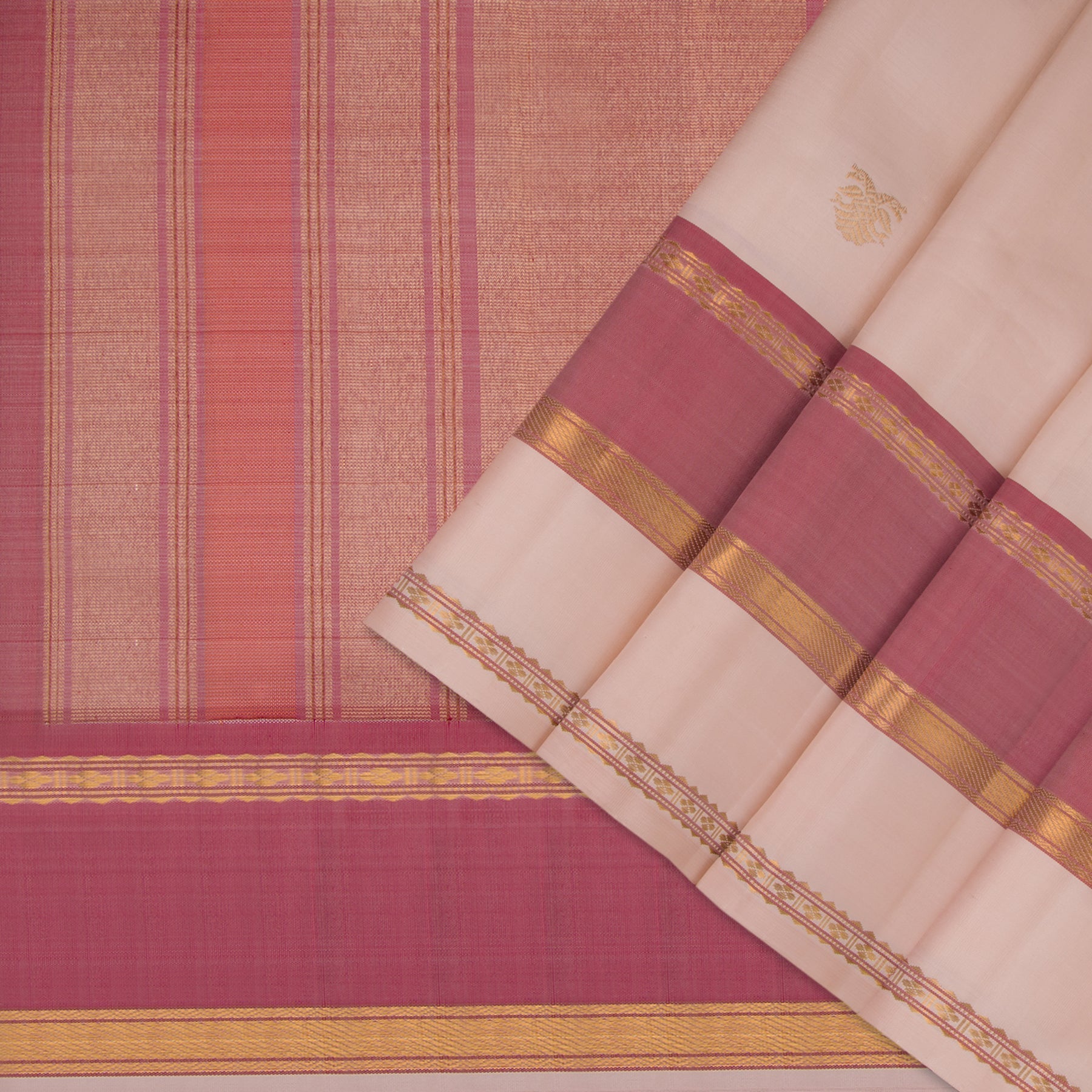 Kanakavalli Kanjivaram Silk Sari 22-040-HS001-13506 - Cover View