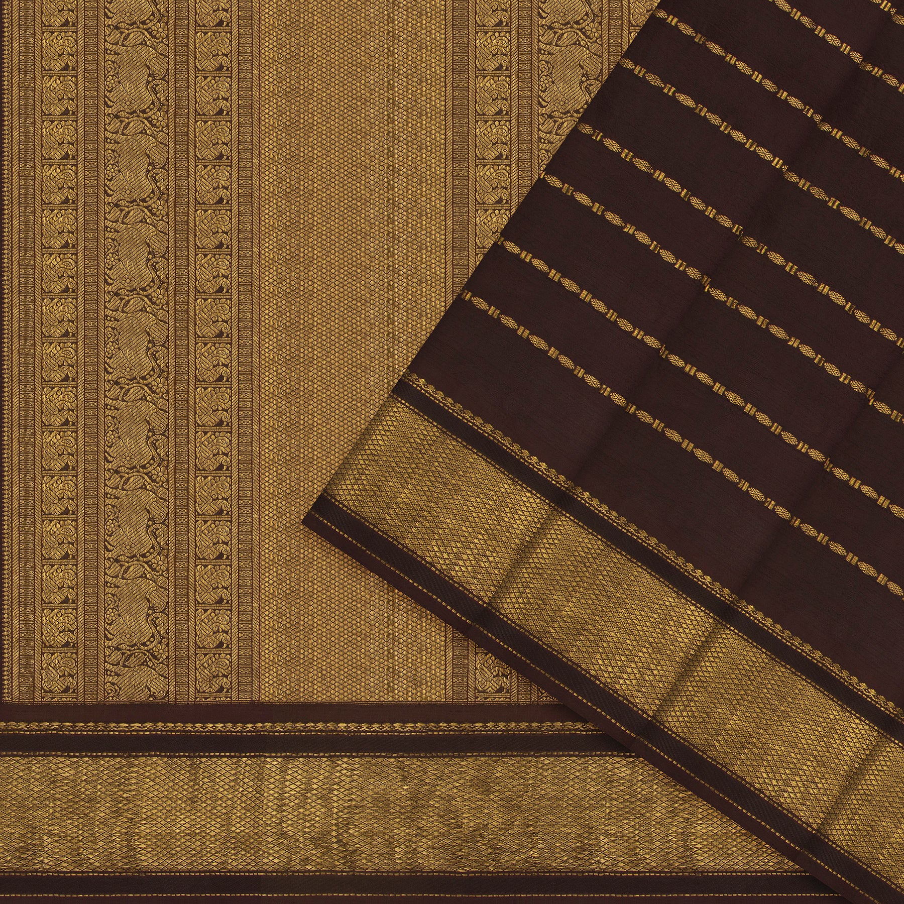 Kanakavalli Kanjivaram Silk Sari 22-040-HS001-13511 - Cover View
