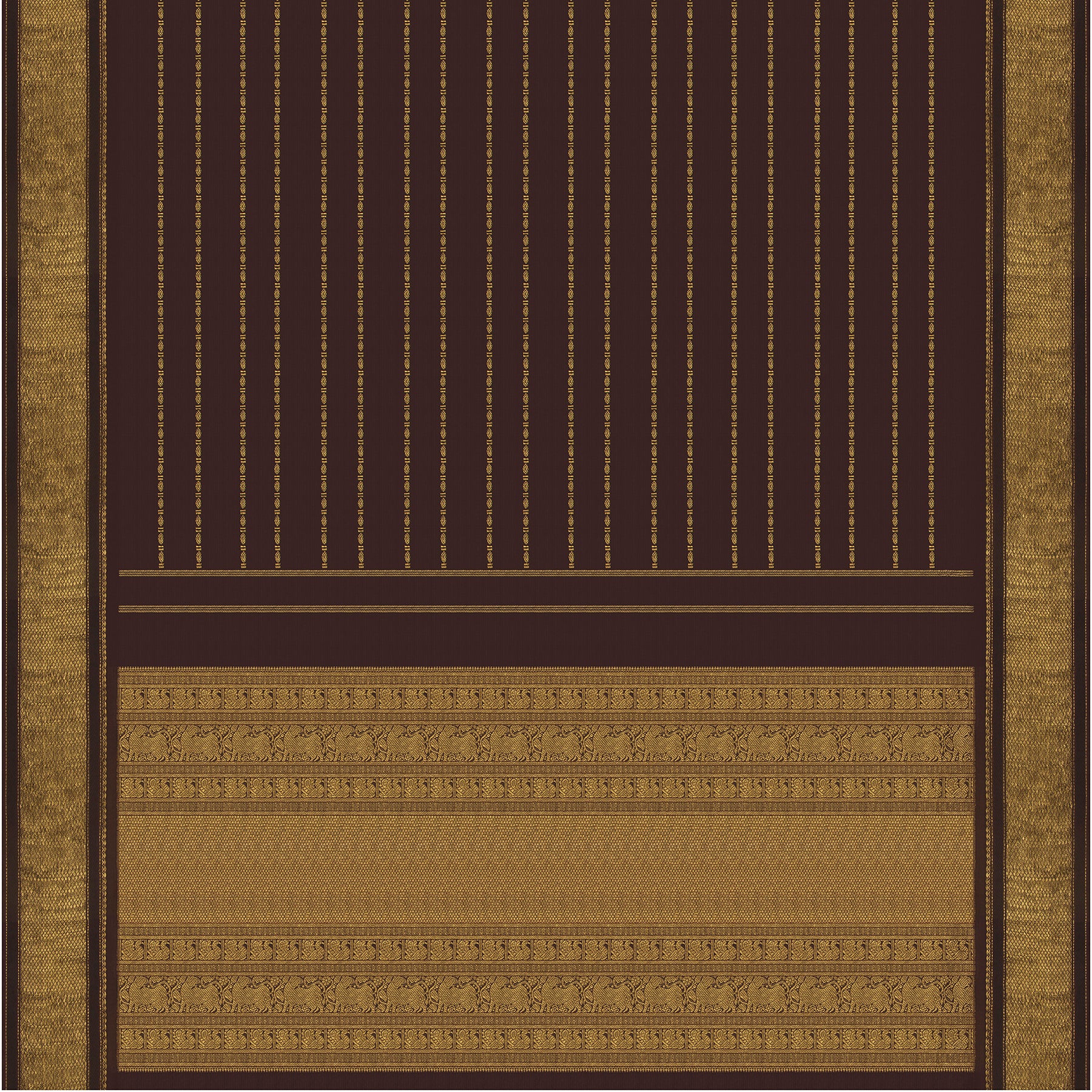 Kanakavalli Kanjivaram Silk Sari 22-040-HS001-13511 - Full View