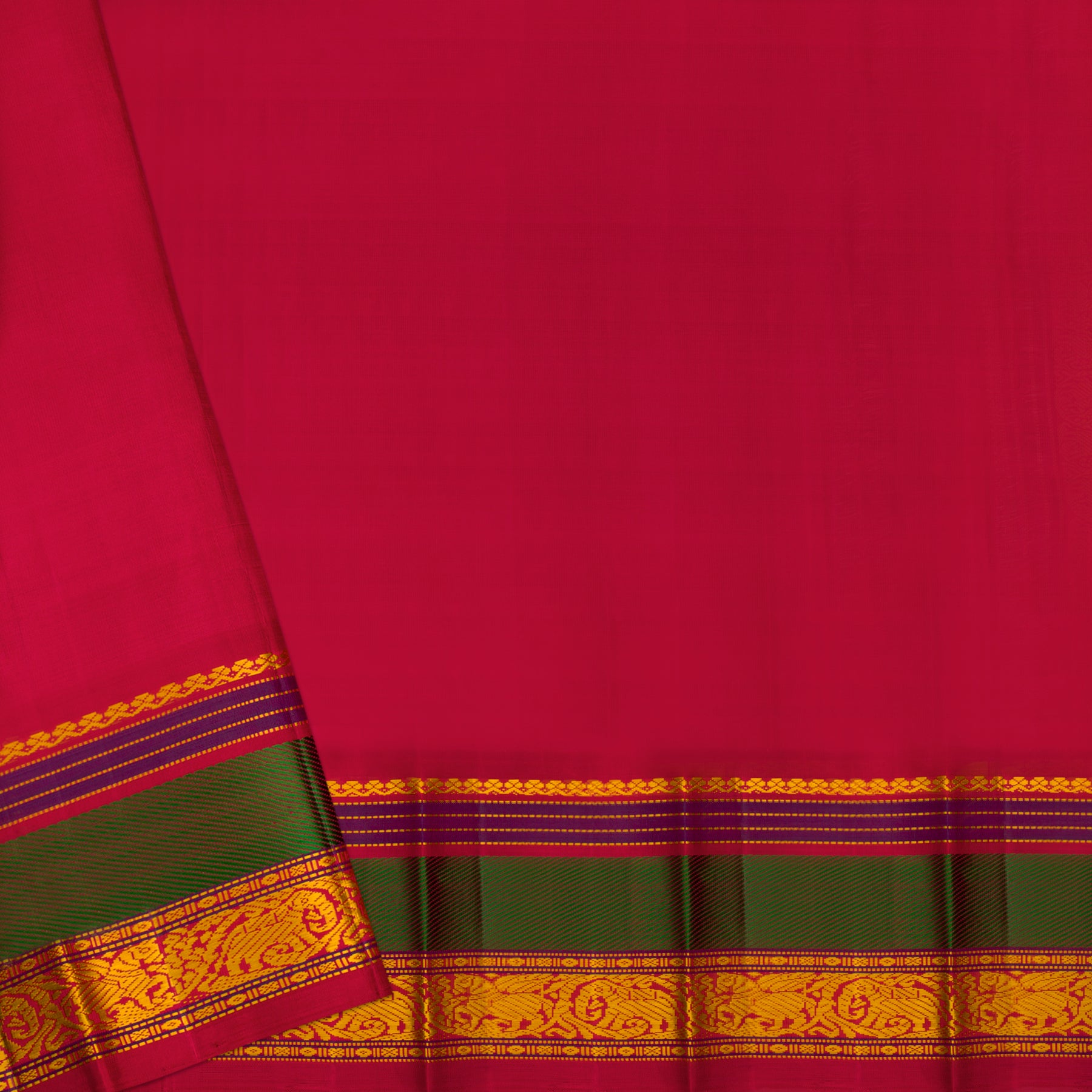 Kanakavalli Kanjivaram Silk Sari 22-040-HS001-13539 - Blouse View