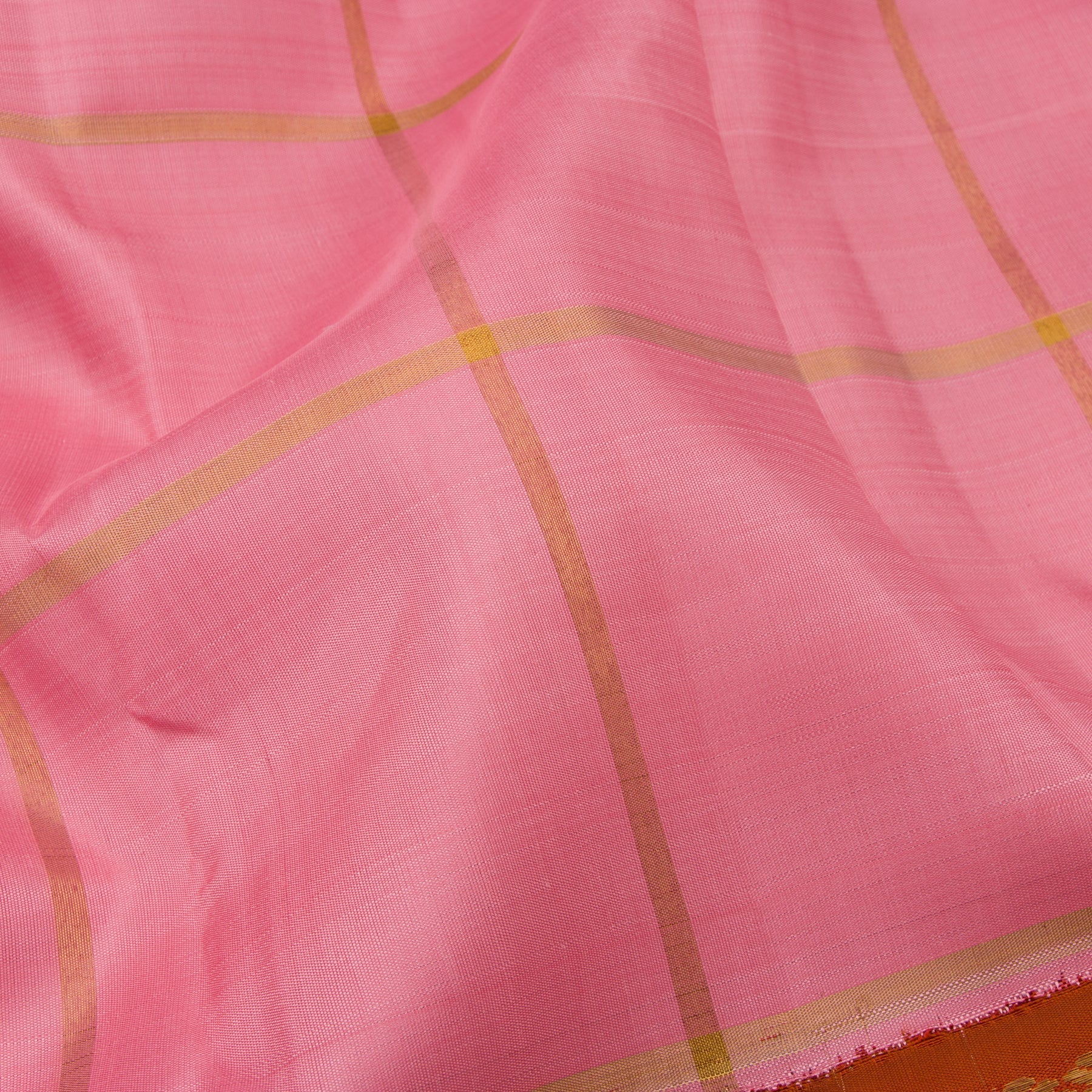Kanakavalli Kanjivaram Silk Sari 22-040-HS001-15001 - Fabric View