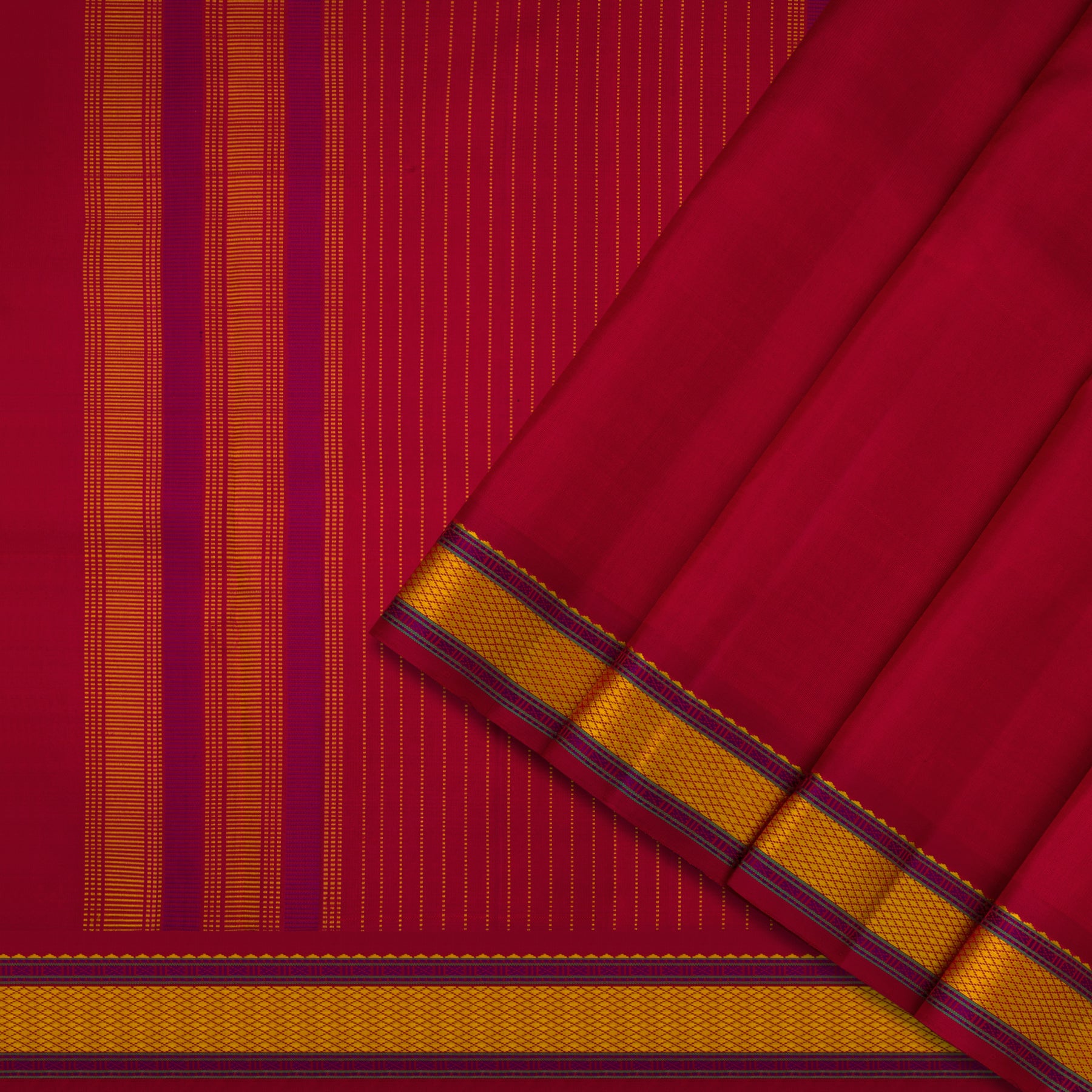 Kanakavalli Kanjivaram Silk Sari 22-040-HS001-15006 - Cover View