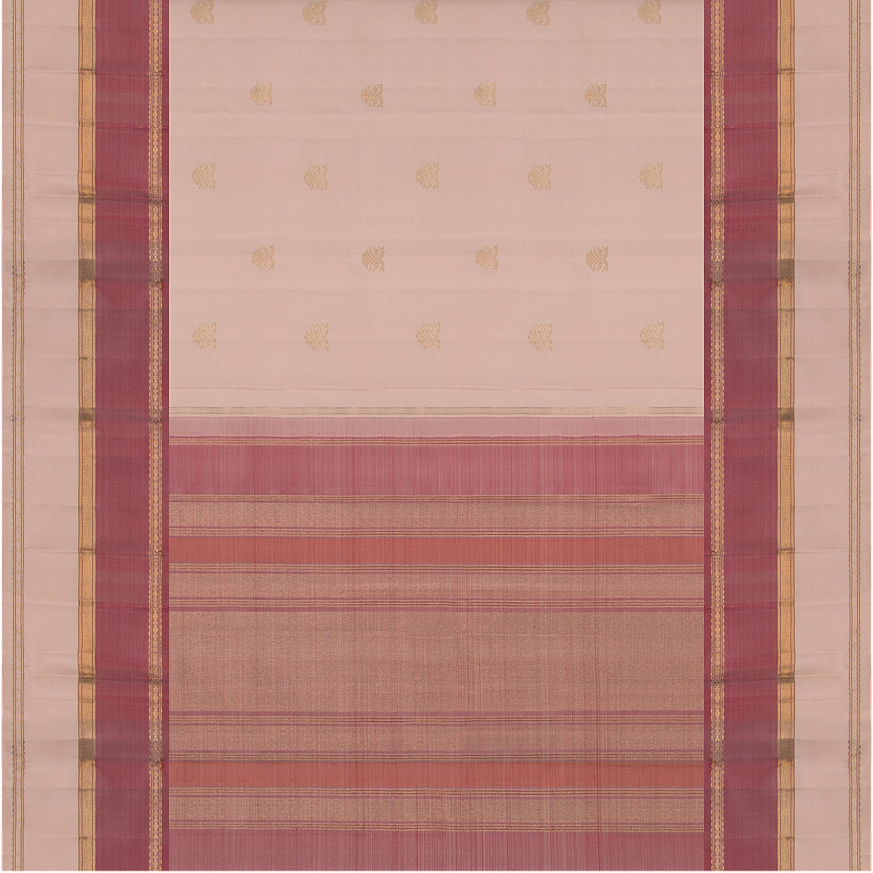 Kanakavalli Kanjivaram Silk Sari 22-040-HS001-15016 - Full View