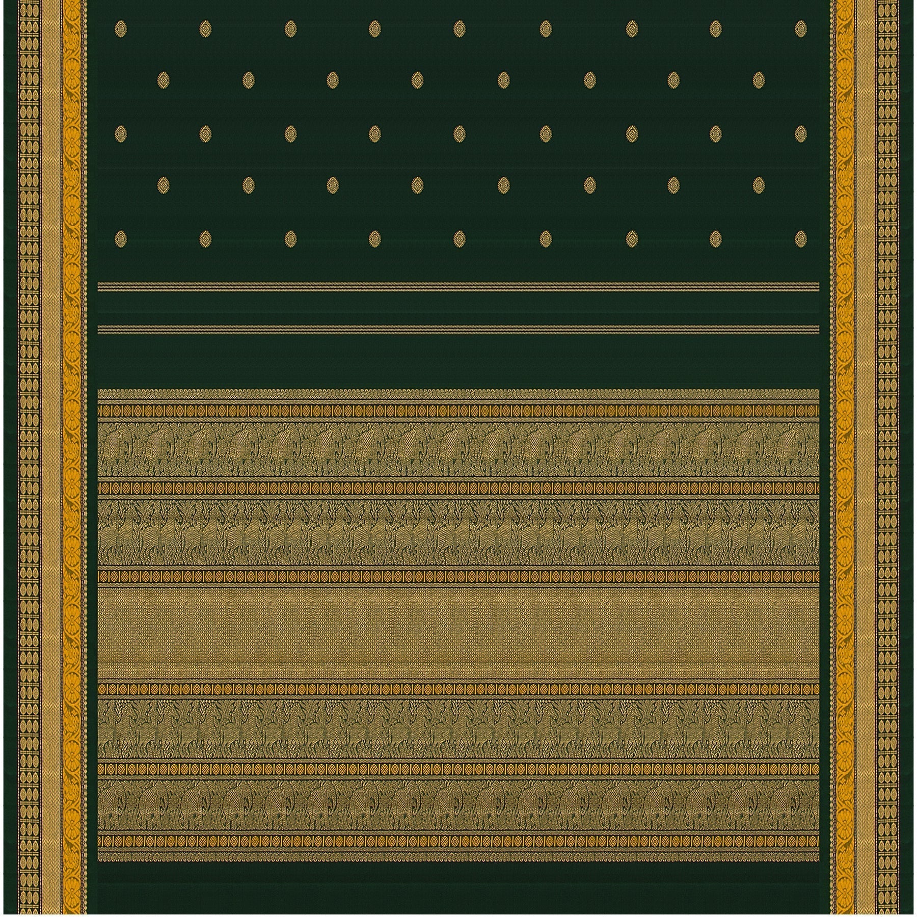 Kanakavalli Kanjivaram Silk Sari 22-040-HS001-15027 - Full View