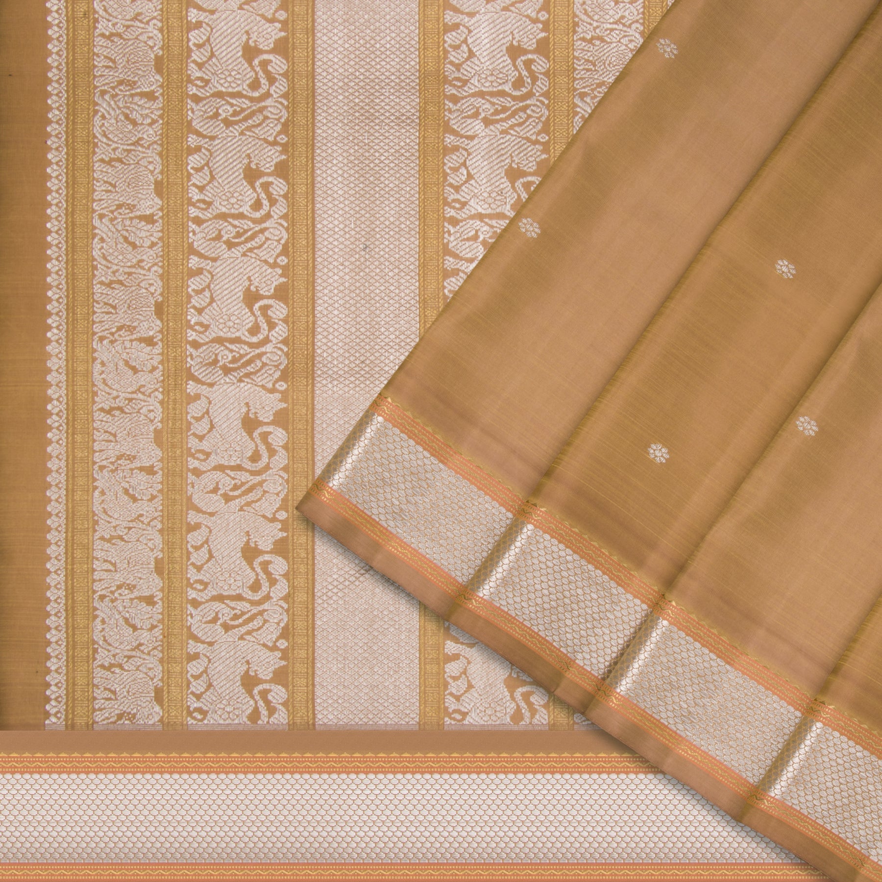 Kanakavalli Kanjivaram Silk Sari 22-041-HS001-00455 - Cover View