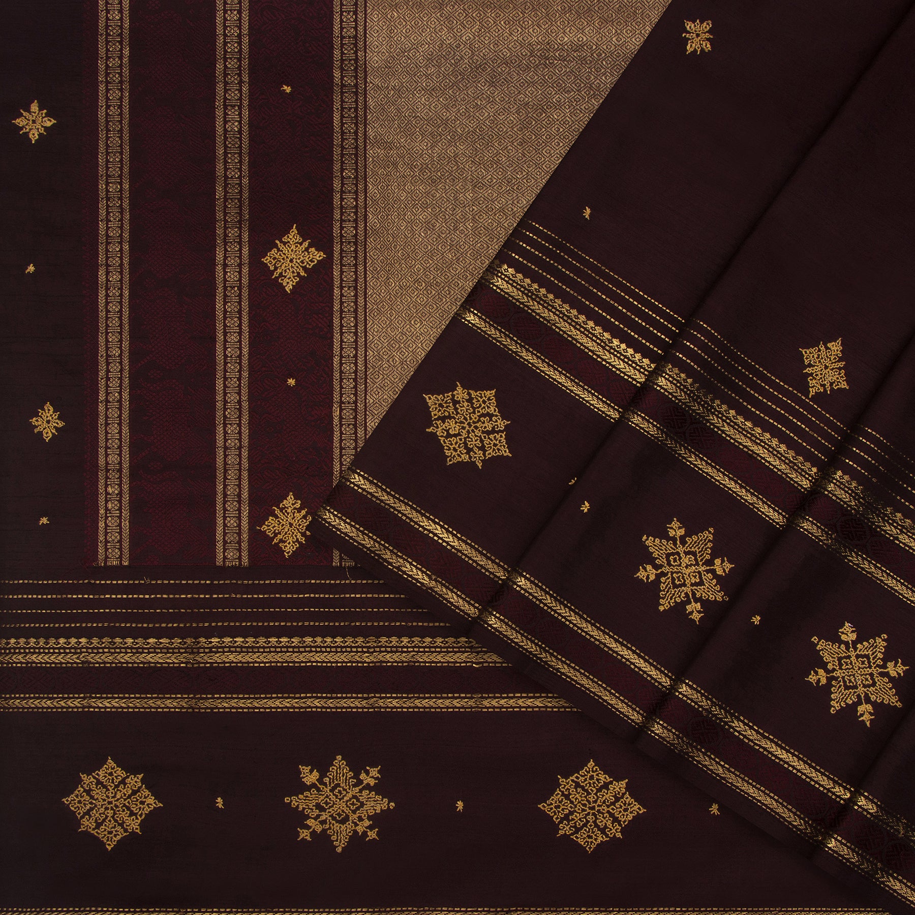 Kanakavalli X Kasuti Kanjivaram Silk Sari 22-041-HS001-02368 - Cover View