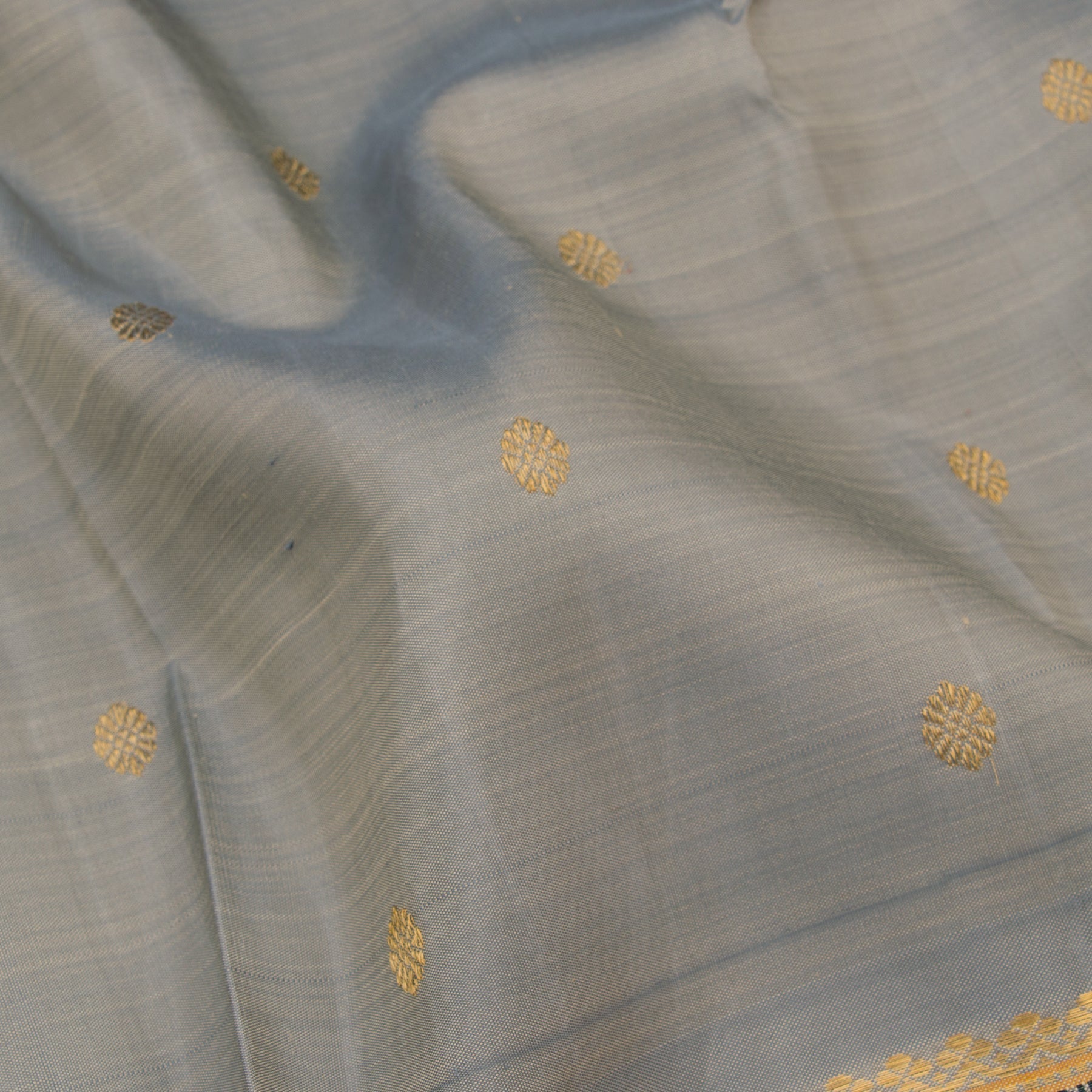 Kanakavalli Kanjivaram Silk Sari 22-041-HS001-06898 - Fabric View