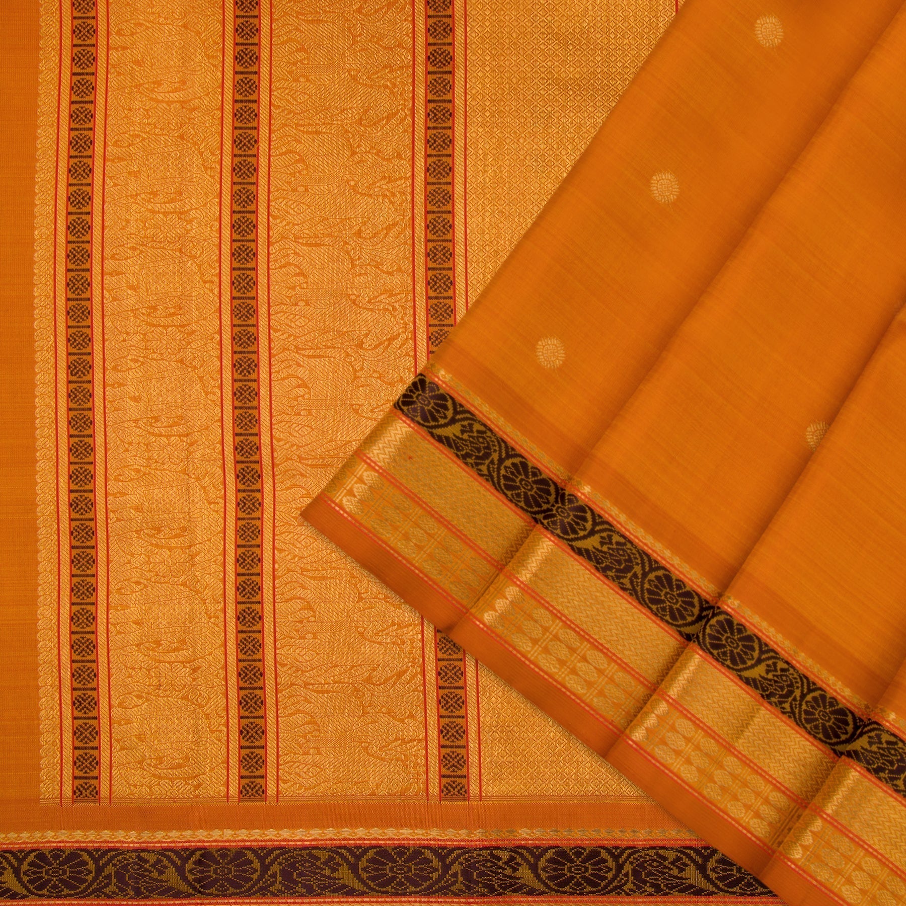 Kanakavalli Kanjivaram Silk Sari 22-041-HS001-08593 - Cover View