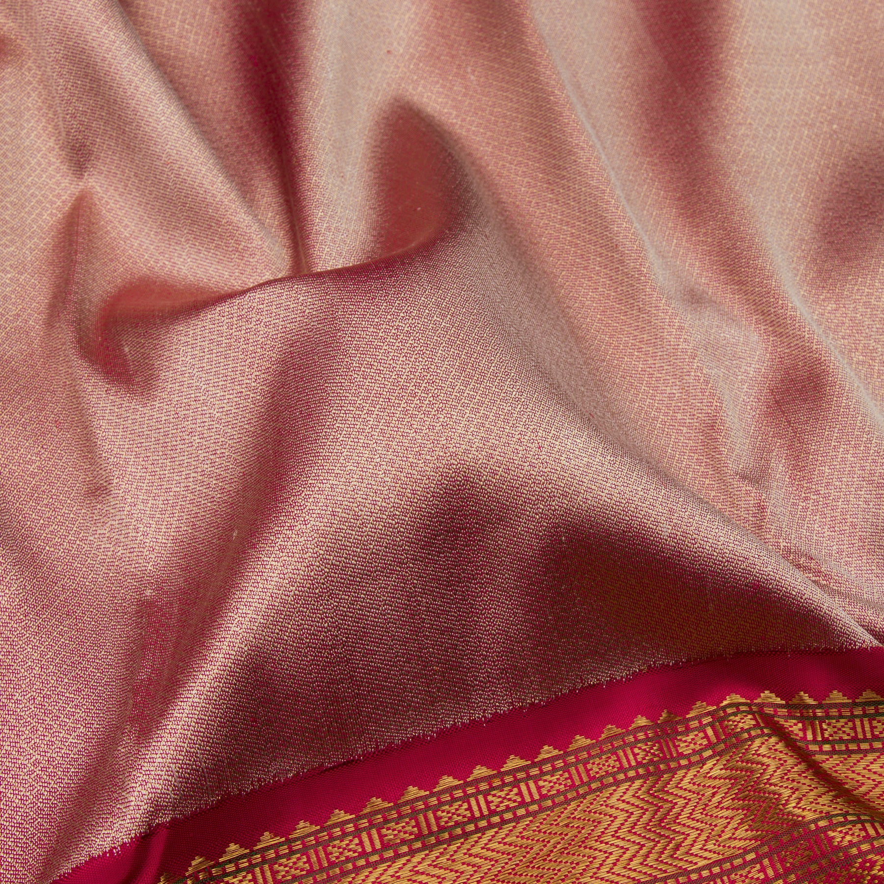 Kanakavalli Kanjivaram Silk Sari 22-041-HS001-10056 - Fabric View