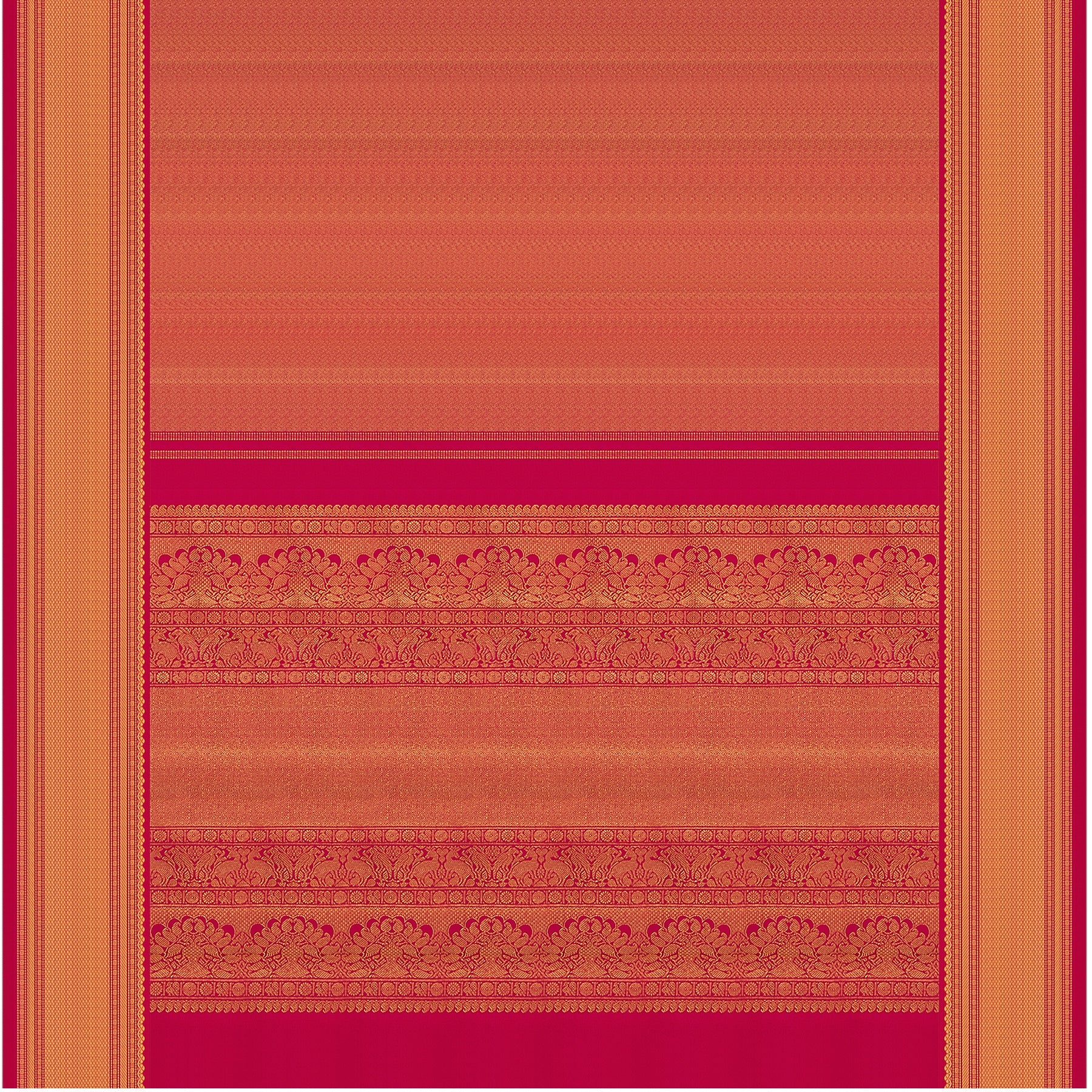 Kanakavalli Kanjivaram Silk Sari 22-041-HS001-12892 - Full View