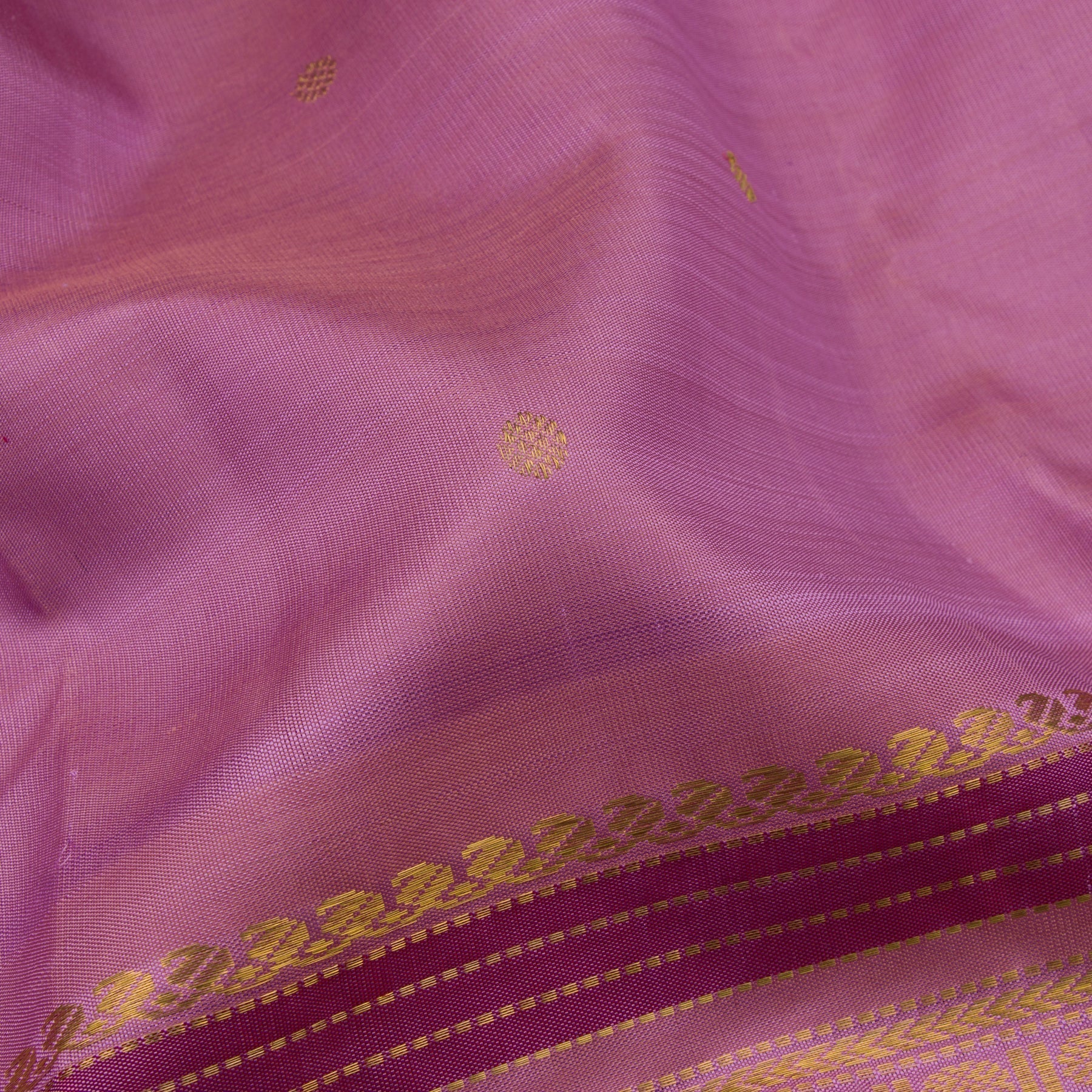 Kanakavalli Kanjivaram Silk Sari 22-041-HS001-13006 - Fabric View