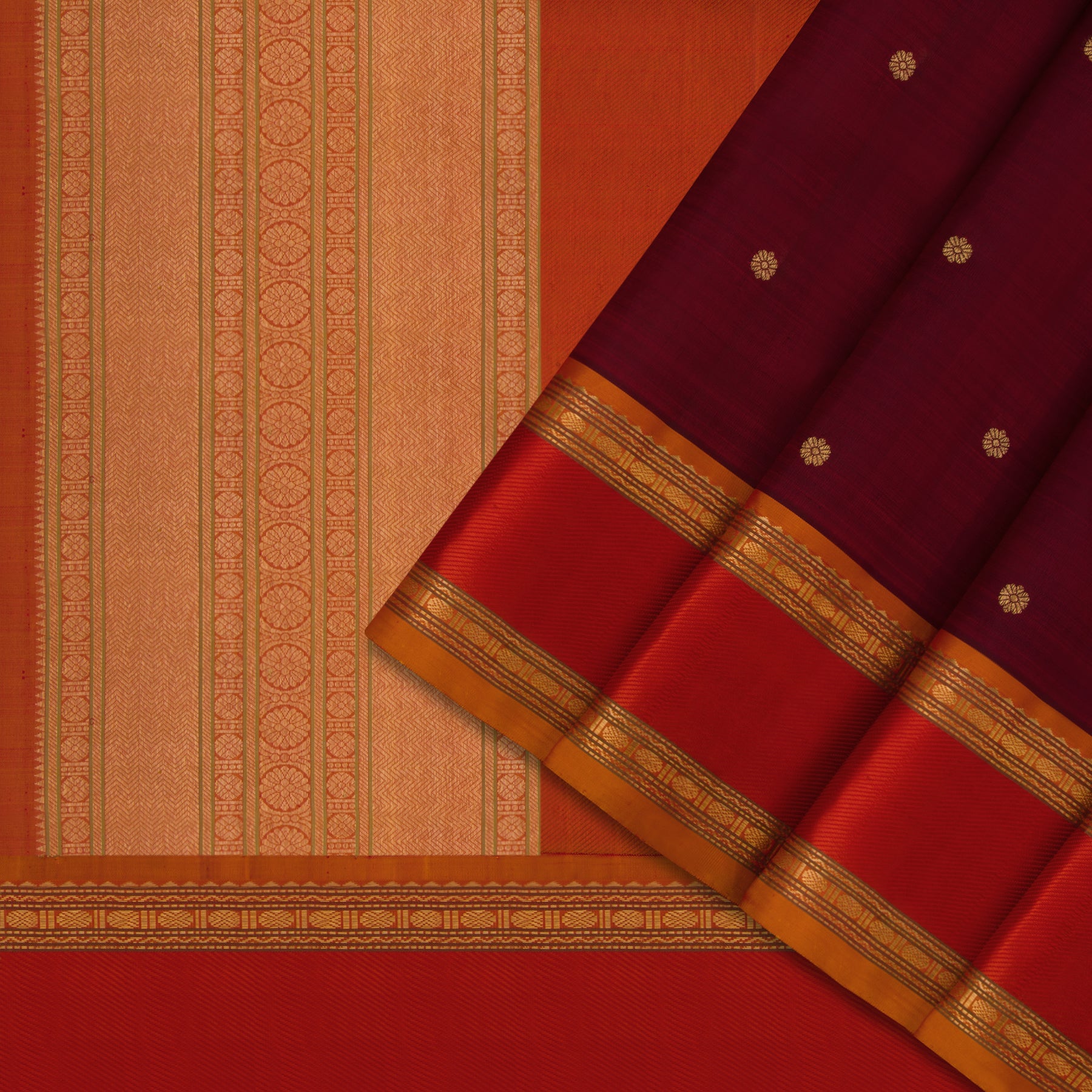 Kanakavalli Kanjivaram Silk Sari 22-041-HS001-14994 - Cover View