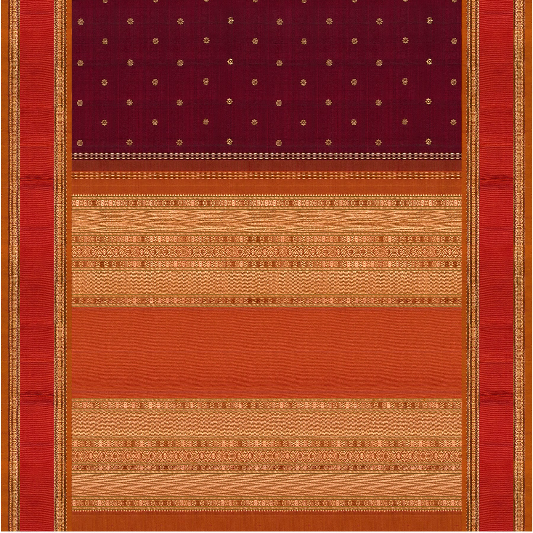 Kanakavalli Kanjivaram Silk Sari 22-041-HS001-14994 - Full View