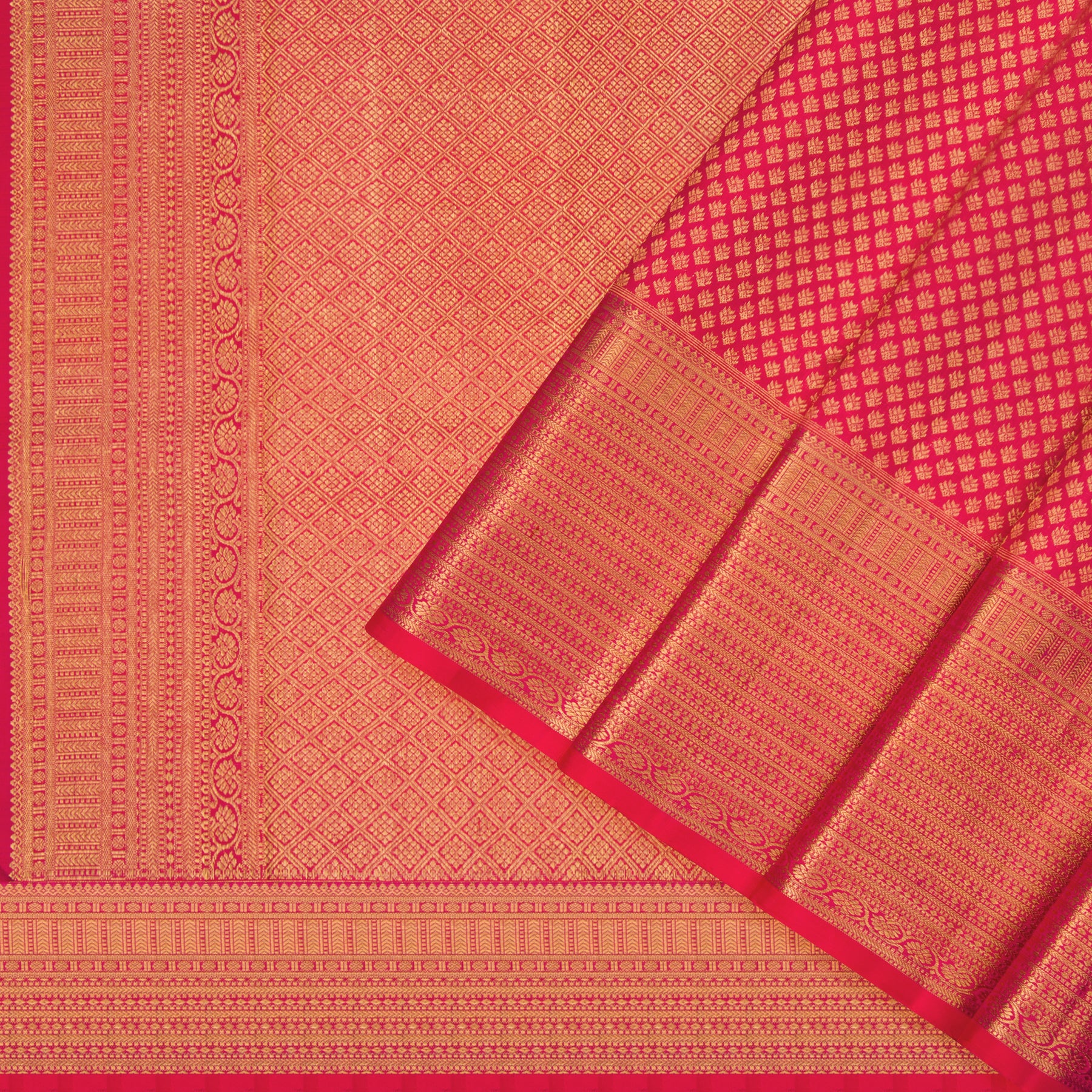 Kanakavalli Kanjivaram Silk Sari 22-060-HS001-00152 - Cover View