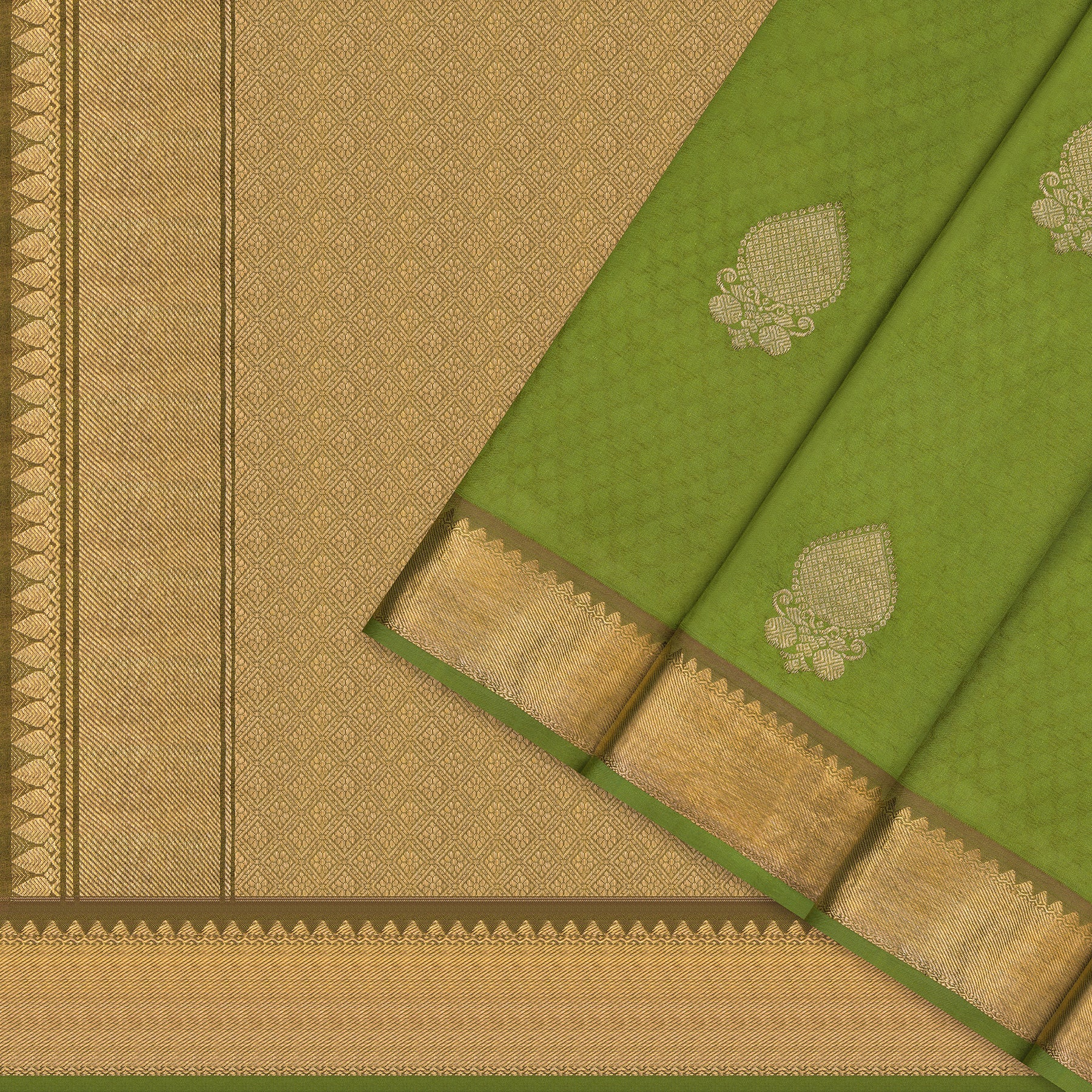 Kanakavalli Kanjivaram Silk Sari 22-090-HS001-12847 - Cover View