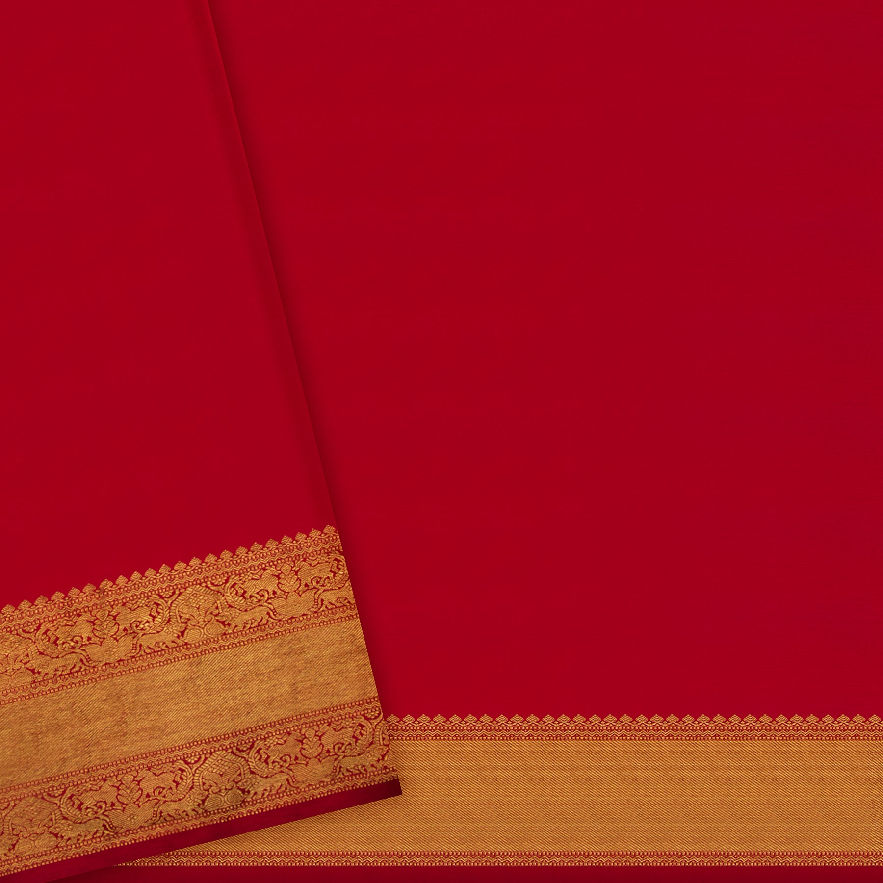 Kanakavalli Kanjivaram Silk Sari 22-100-HS001-00663 - Blouse View