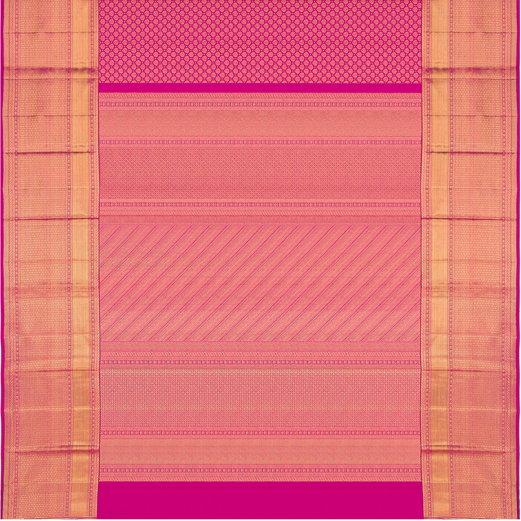Kanakavalli Kanjivaram Silk Sari 22-100-HS001-00673 - Full View