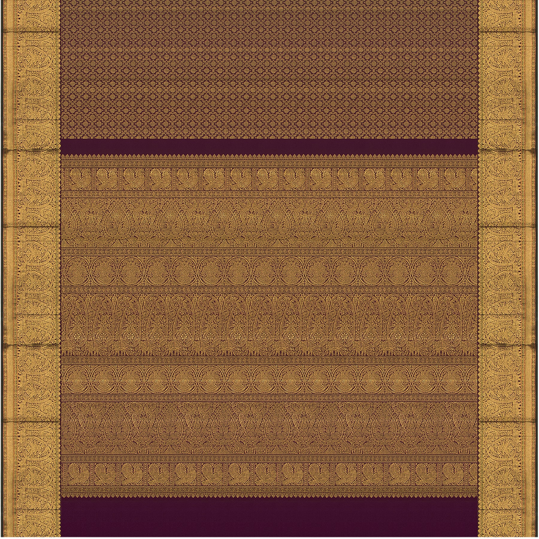 Kanakavalli Kanjivaram Silk Sari 22-100-HS001-04703 - Full View
