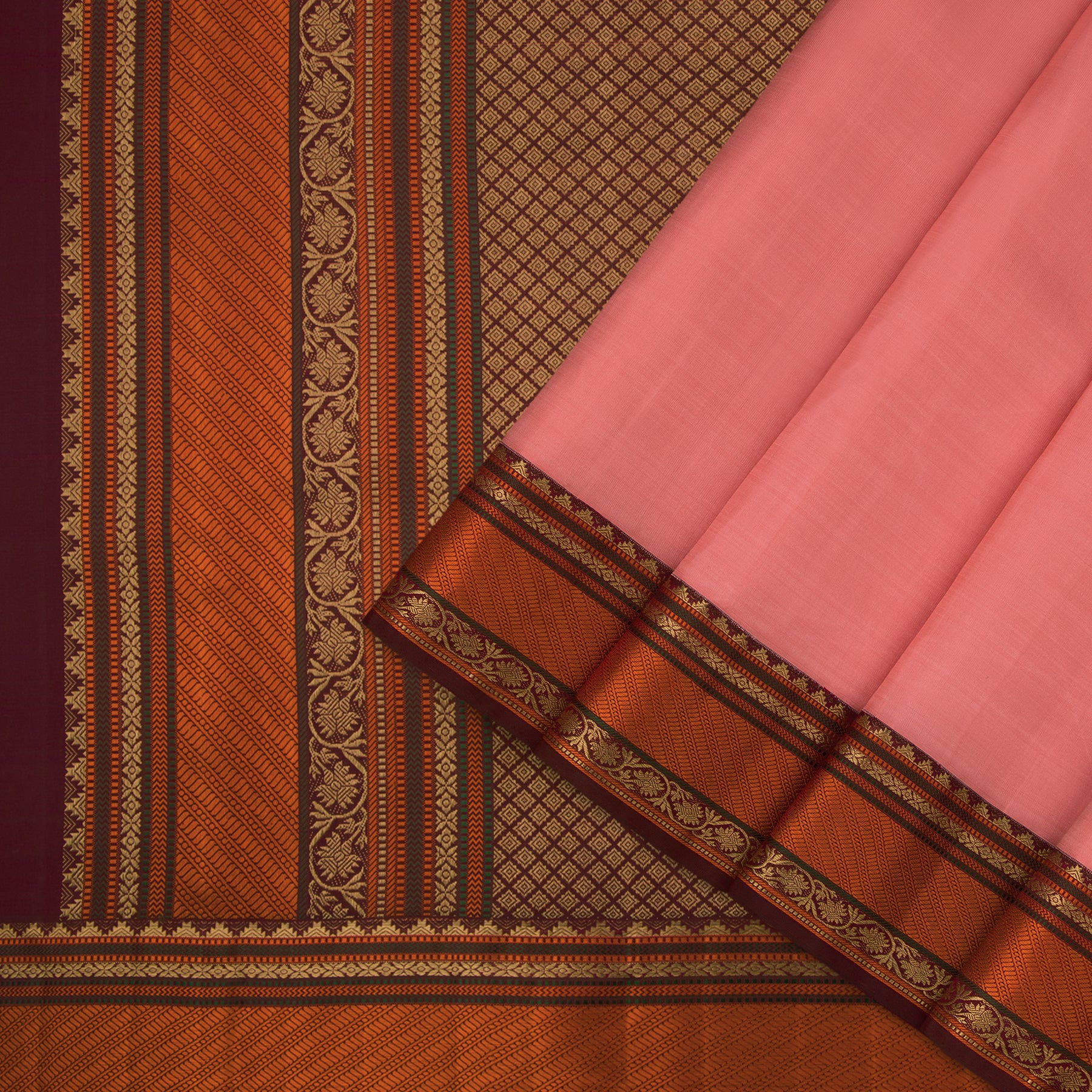 Kanakavalli Kanjivaram Silk Sari 22-100-HS001-06814 - Cover View