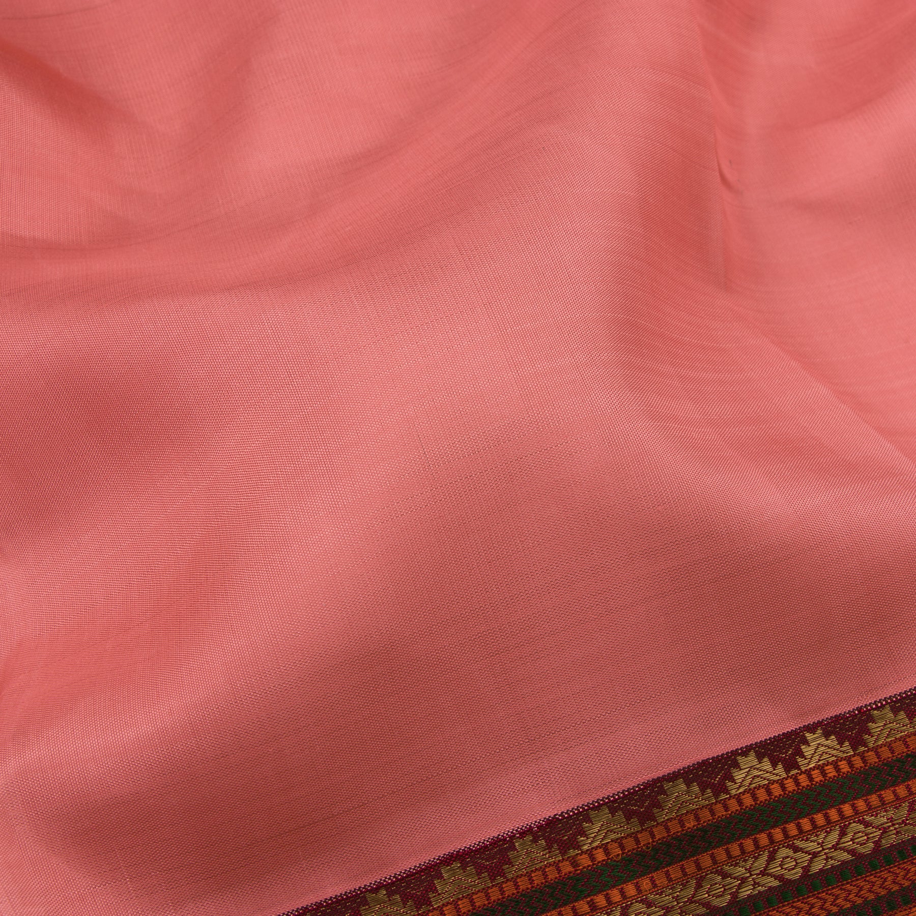 Kanakavalli Kanjivaram Silk Sari 22-100-HS001-06814 - Fabric View