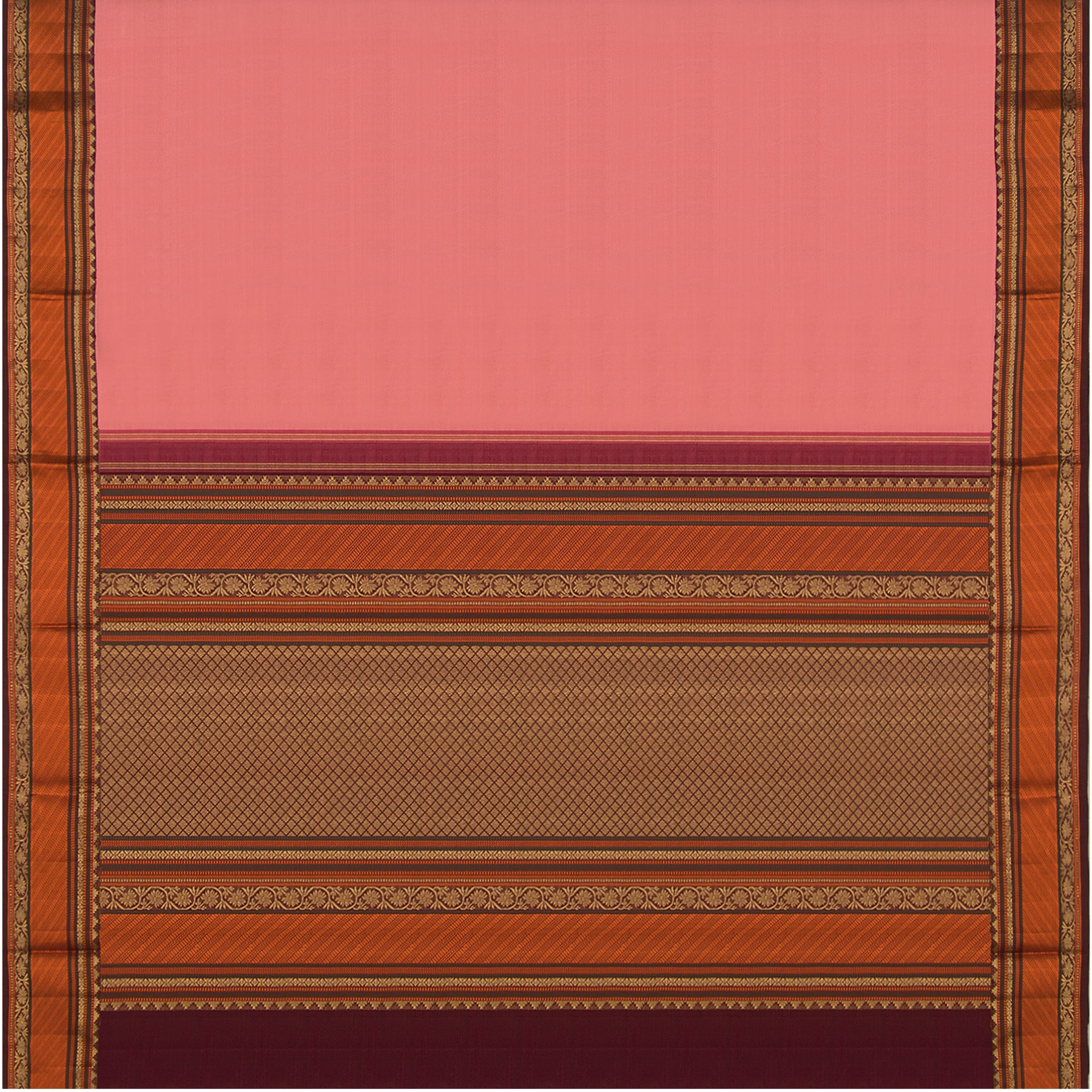 Kanakavalli Kanjivaram Silk Sari 22-100-HS001-06814 - Full View