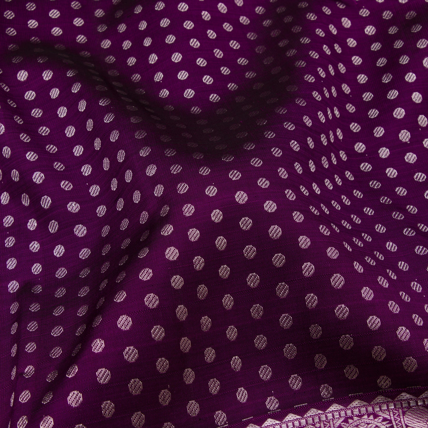 Kanakavalli Kanjivaram Silk Sari 22-100-HS001-08789 - Fabric View