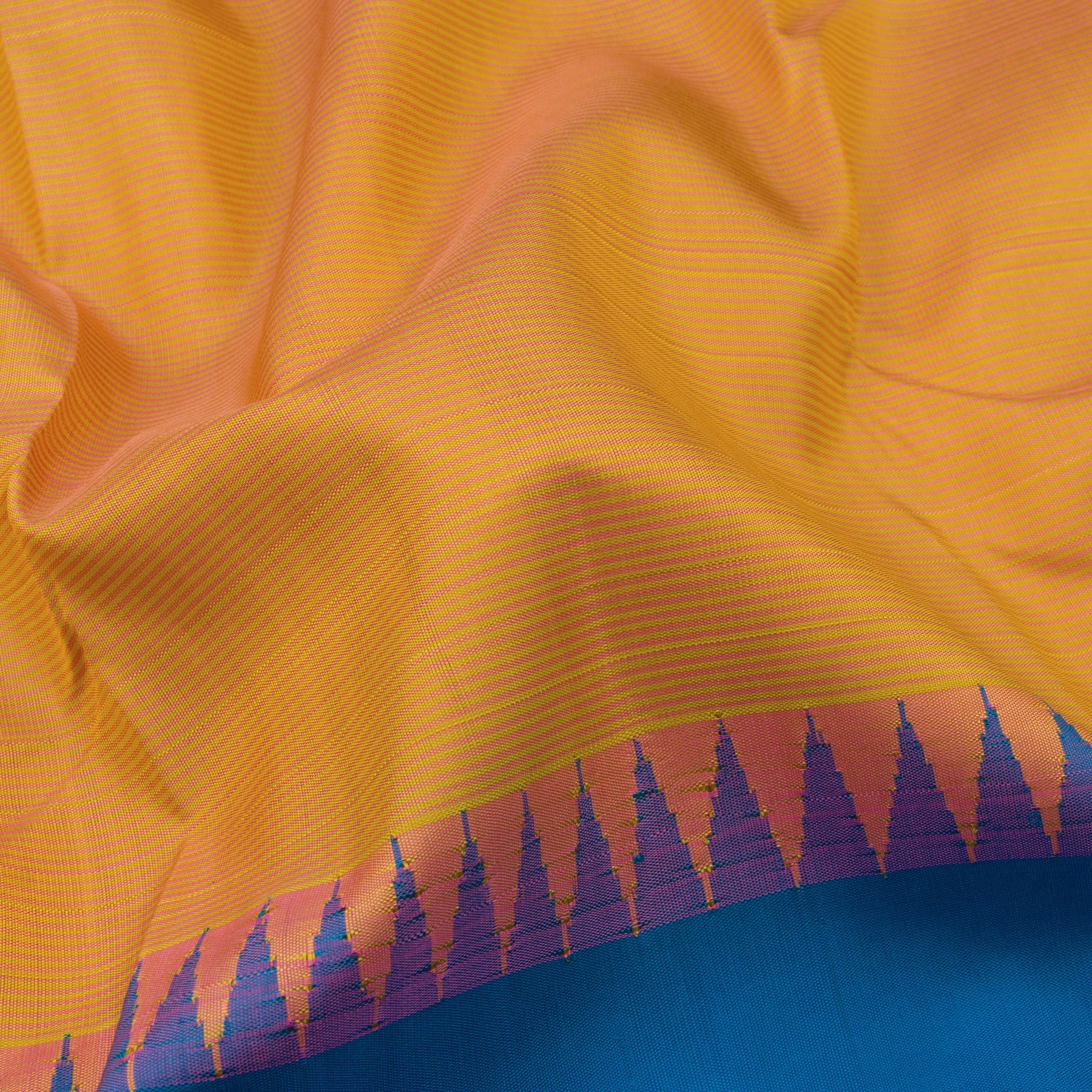 Kanakavalli Kanjivaram Silk Sari 22-100-HS001-11749 - Fabric View