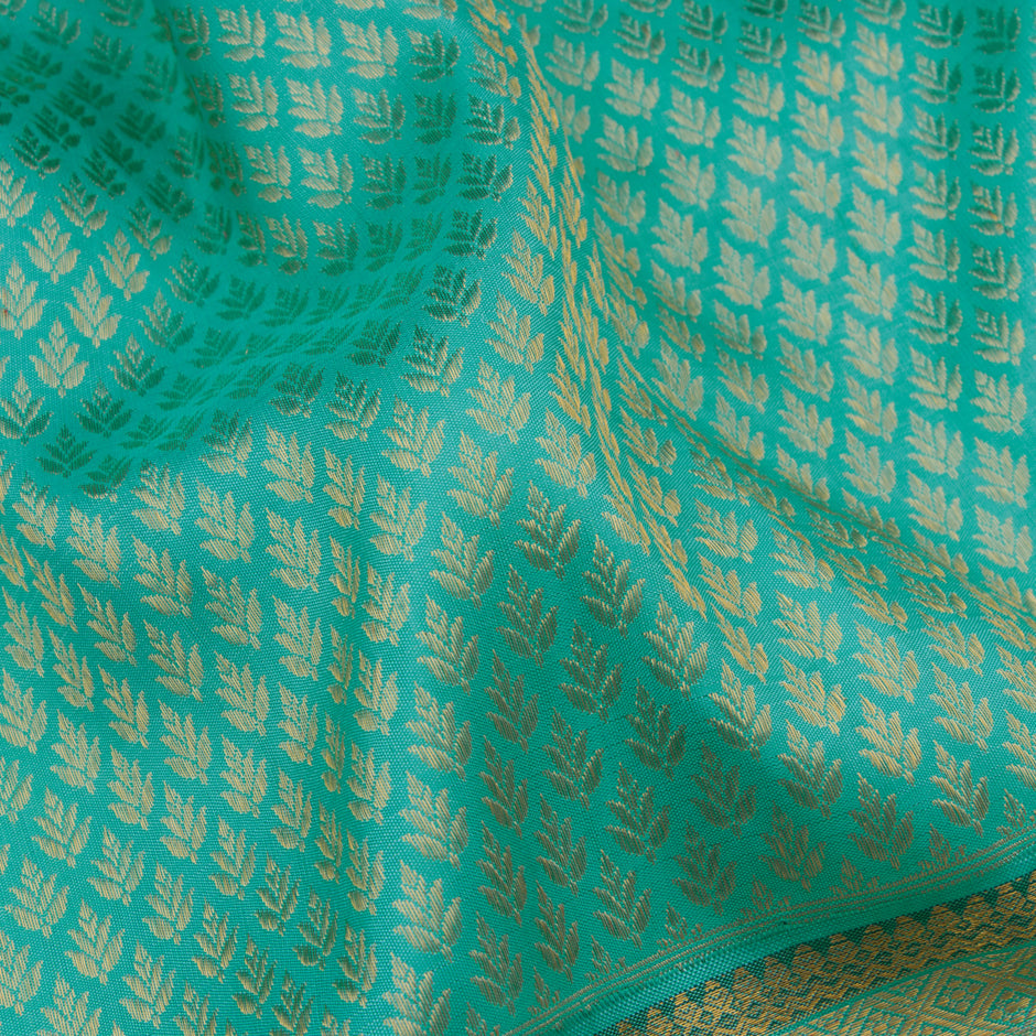 Kanakavalli Kanjivaram Silk Sari 22-100-HS001-11852 - Fabric View