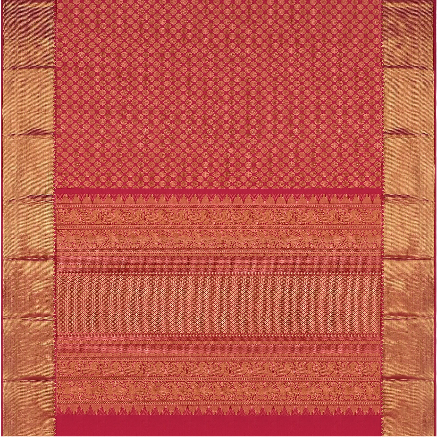 Kanakavalli Kanjivaram Silk Sari 22-100-HS001-11856 - Full View