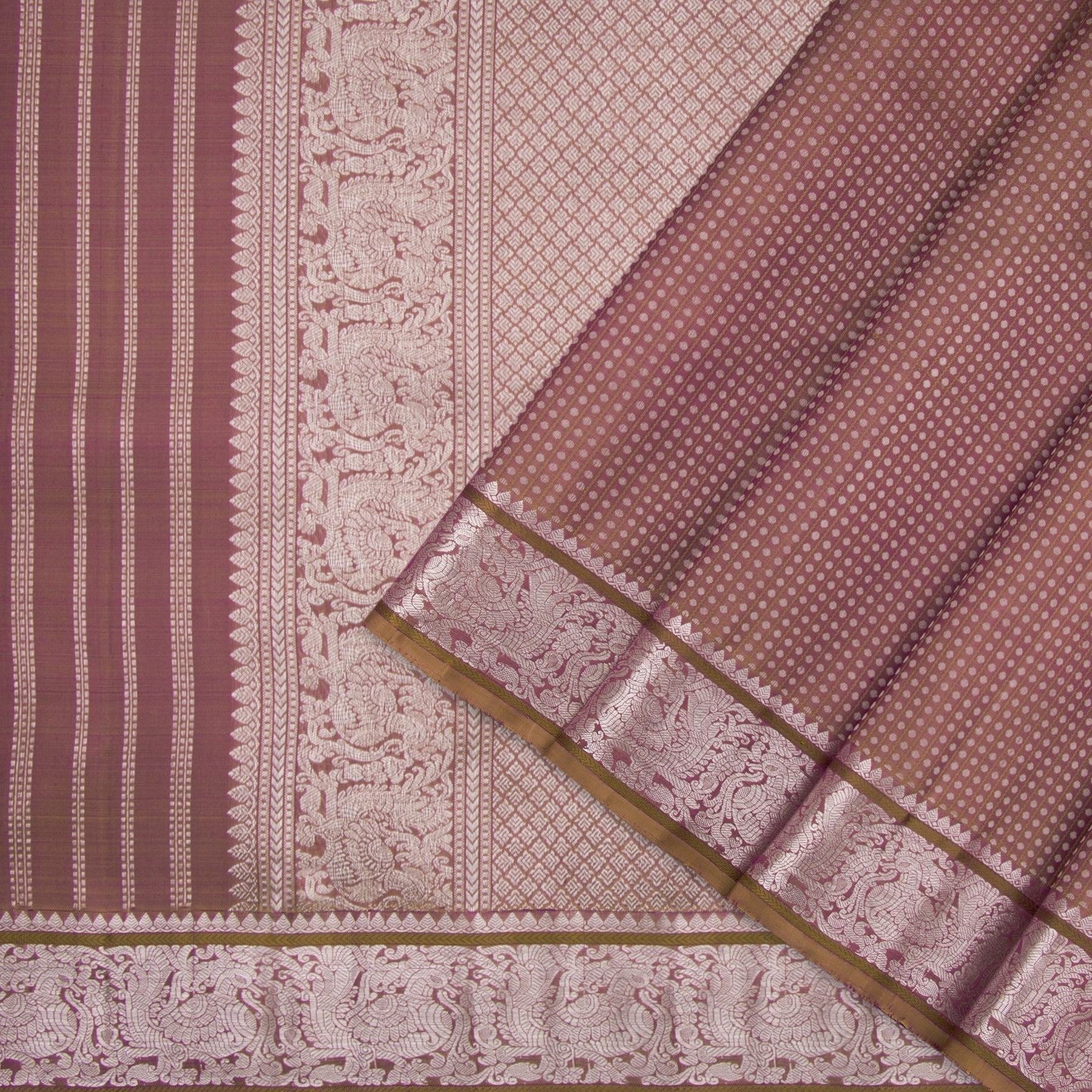 Kanakavalli Kanjivaram Silk Sari 22-100-HS001-11863 - Cover View