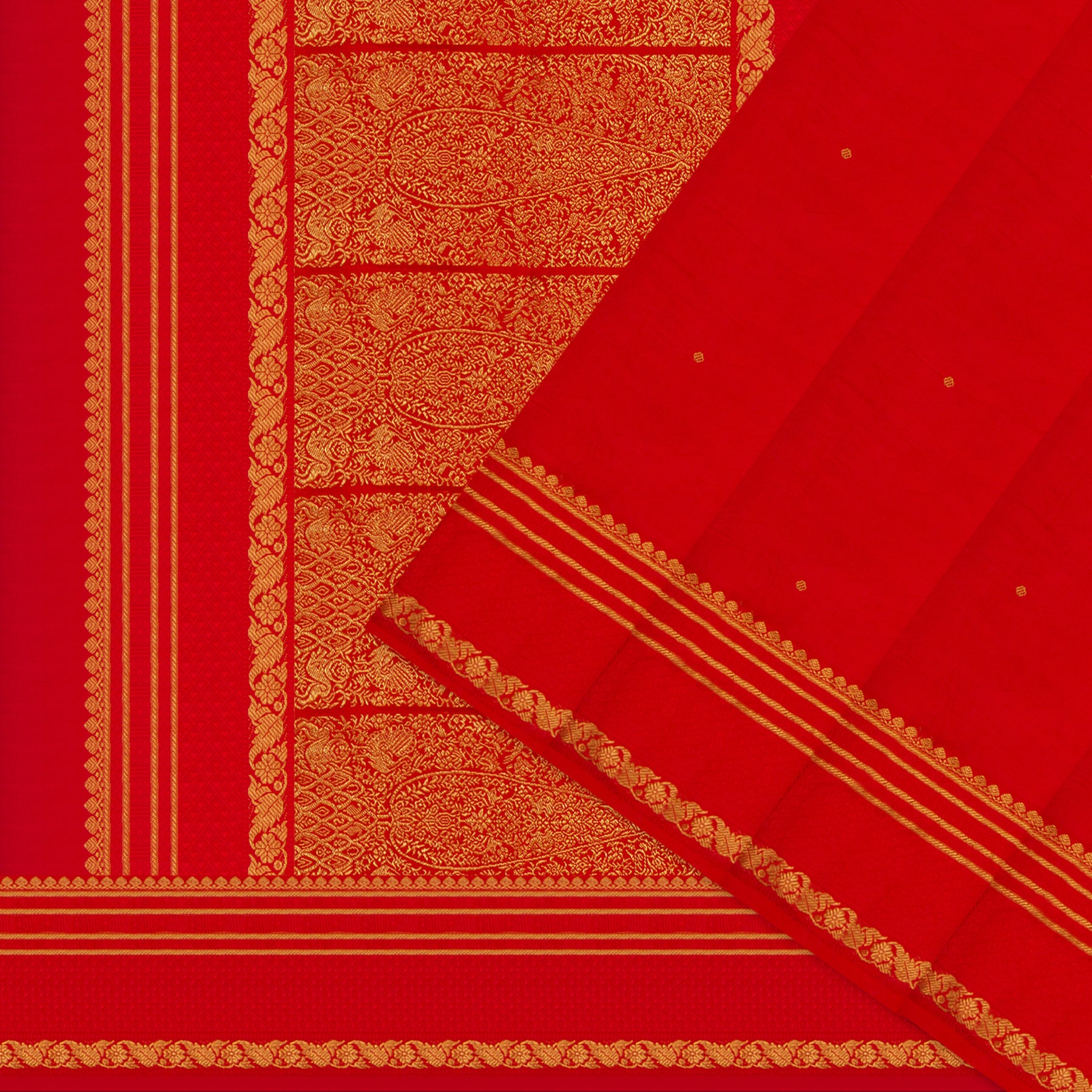 Kanakavalli Kanjivaram Silk Sari 22-100-HS001-11872 - Cover View