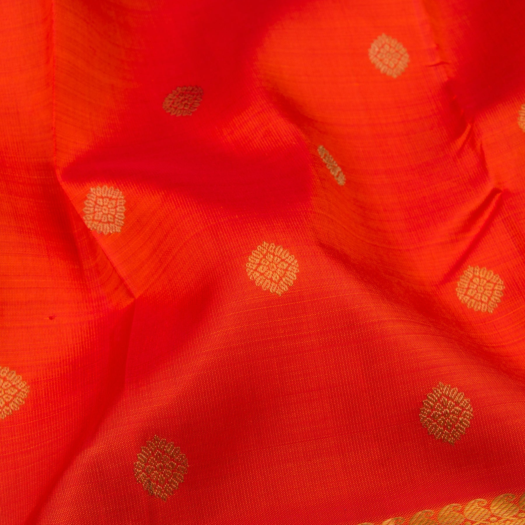 Kanakavalli Kanjivaram Silk Sari 22-110-HS001-00376 - Fabric View