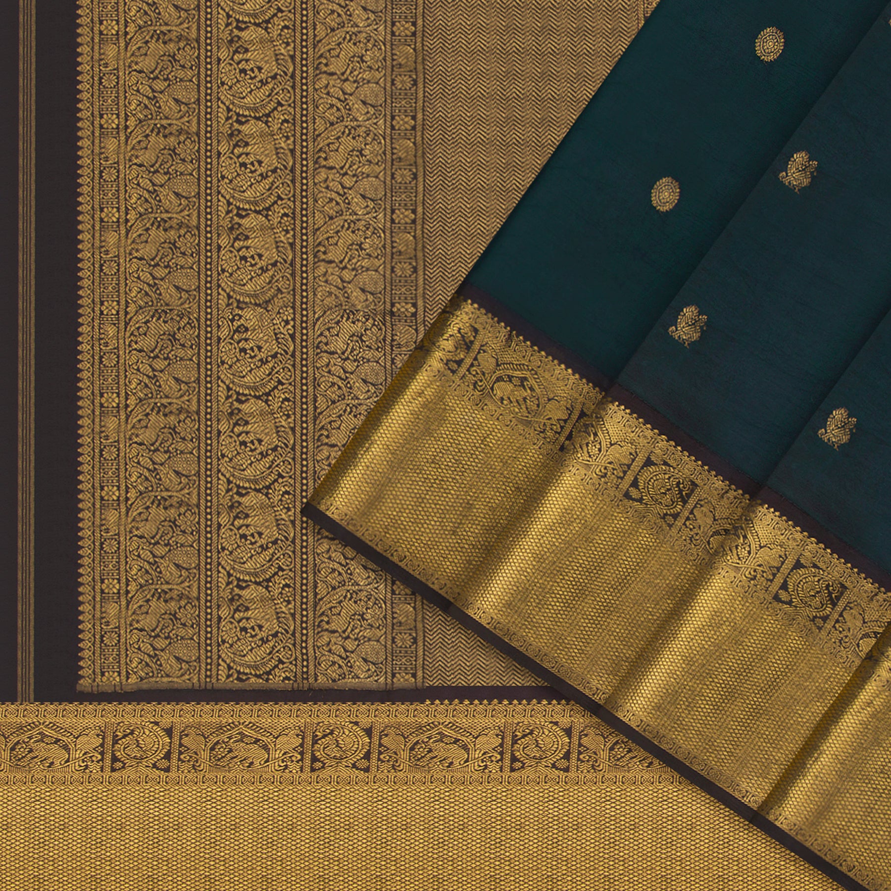 Kanakavalli Kanjivaram Silk Sari 22-110-HS001-00852 - Cover View