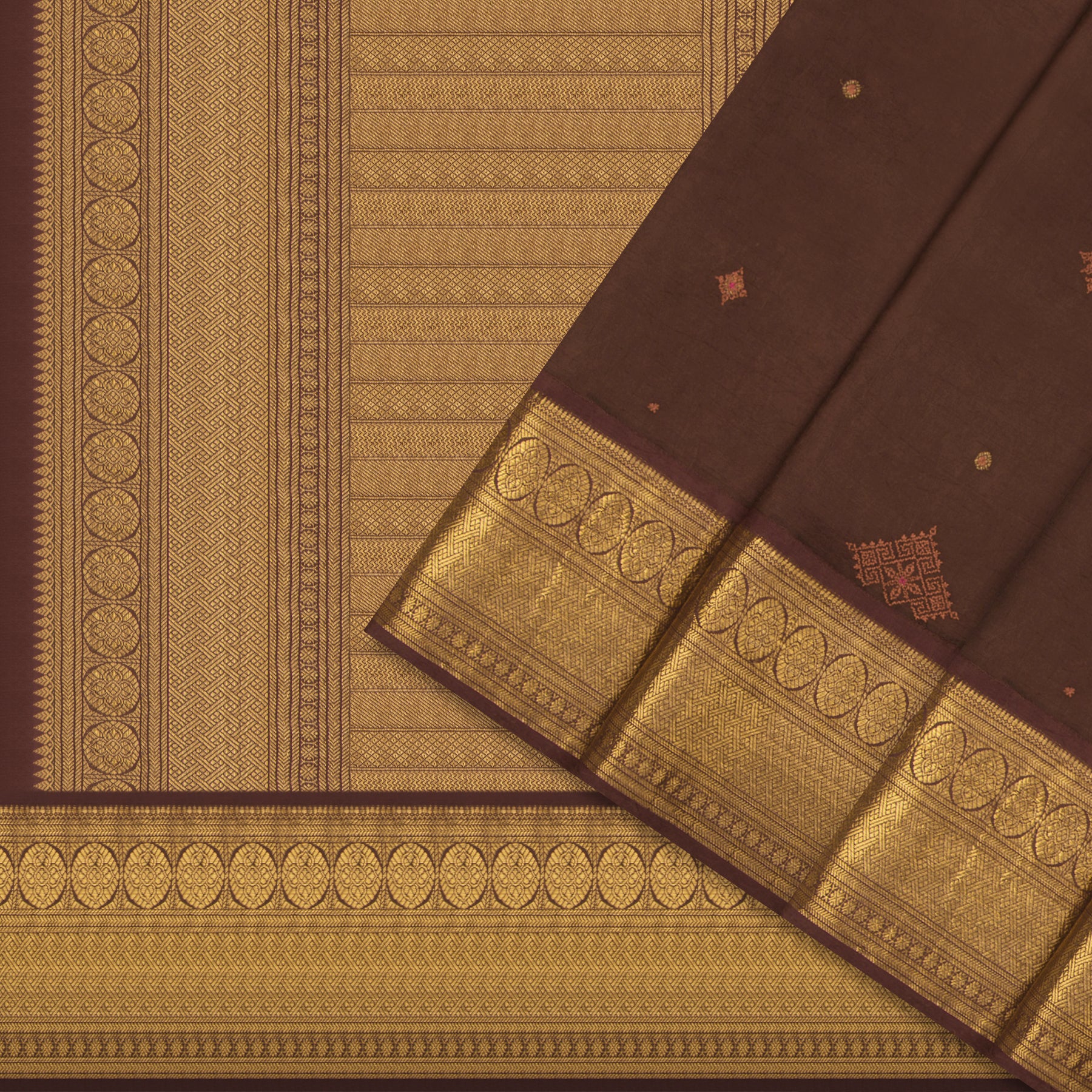 Kanakavalli Kanjivaram Silk Sari 22-110-HS001-00861 - Cover View
