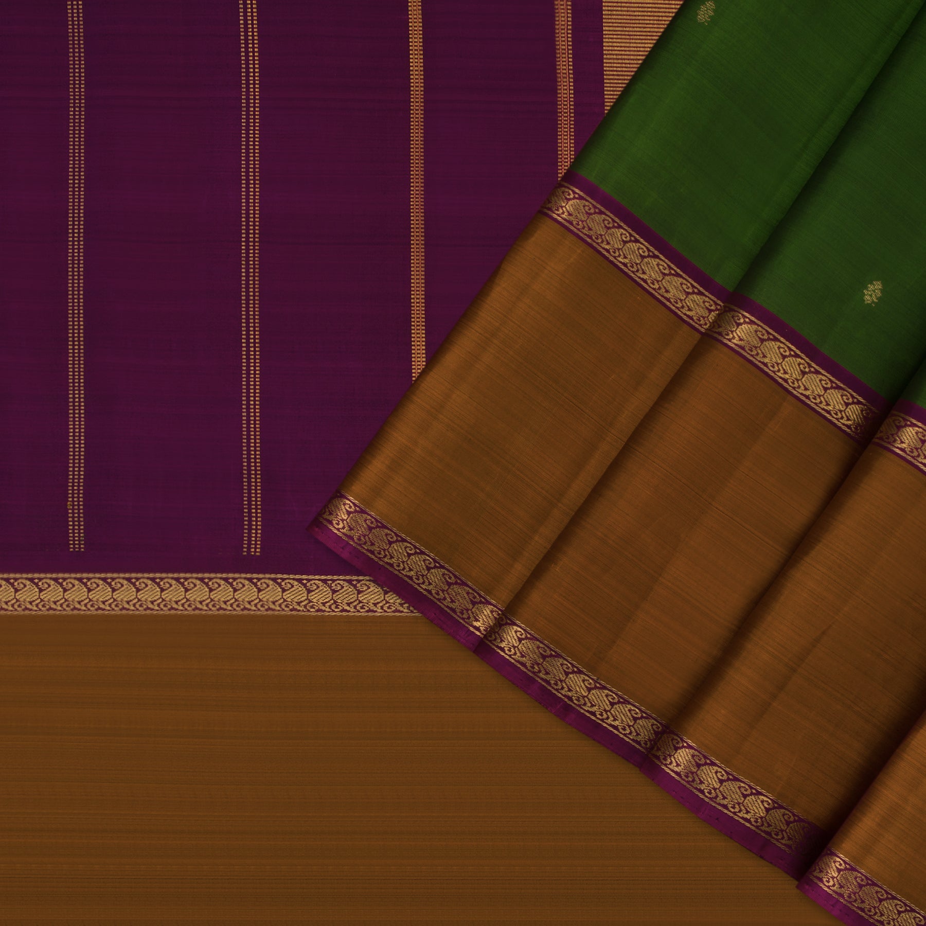 Kanakavalli Kanjivaram Silk Sari 22-110-HS001-00892 - Cover View