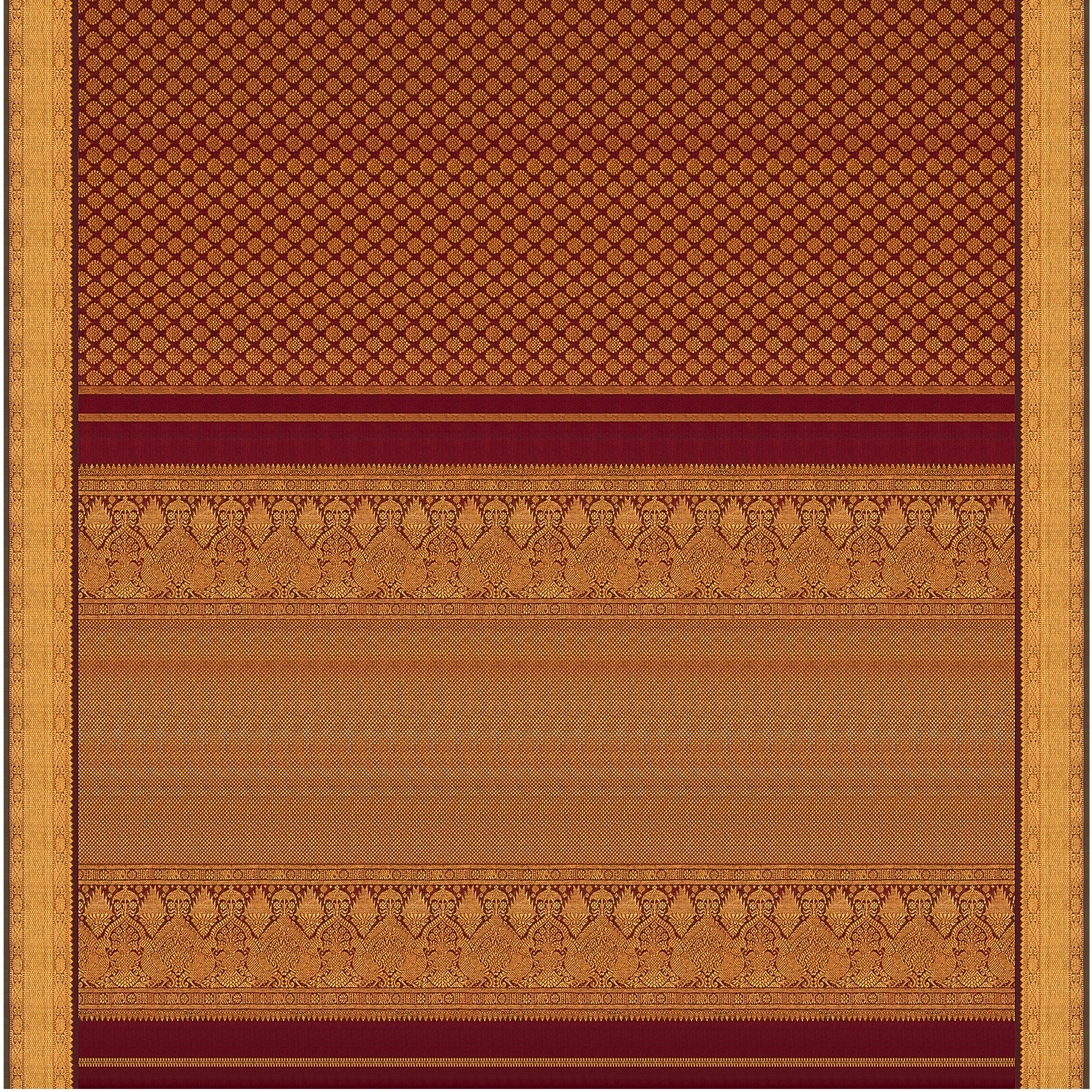 Kanakavalli Kanjivaram Silk Sari 22-110-HS001-00938 - Full View