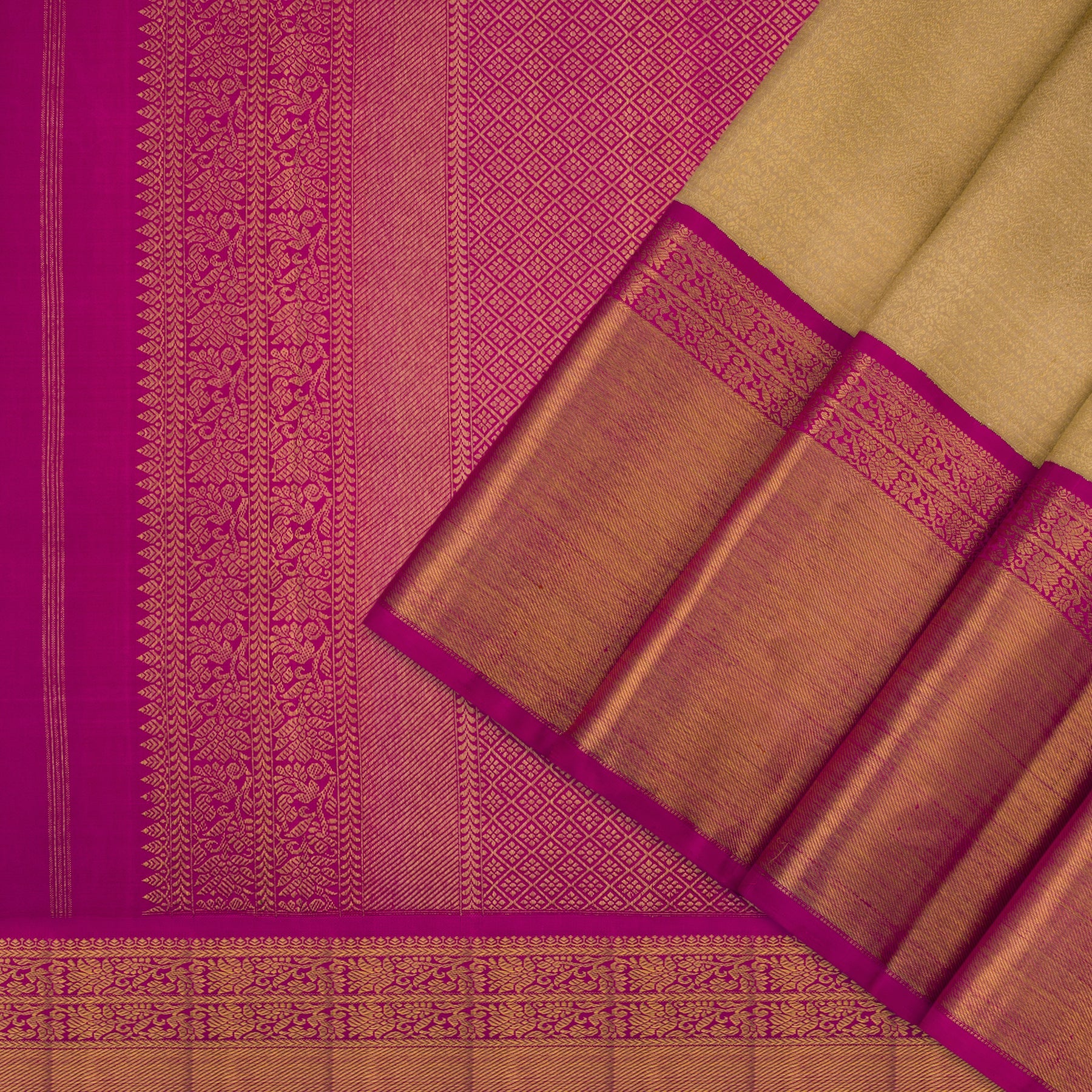 Kanakavalli Kanjivaram Silk Sari 22-110-HS001-01503 - Cover View