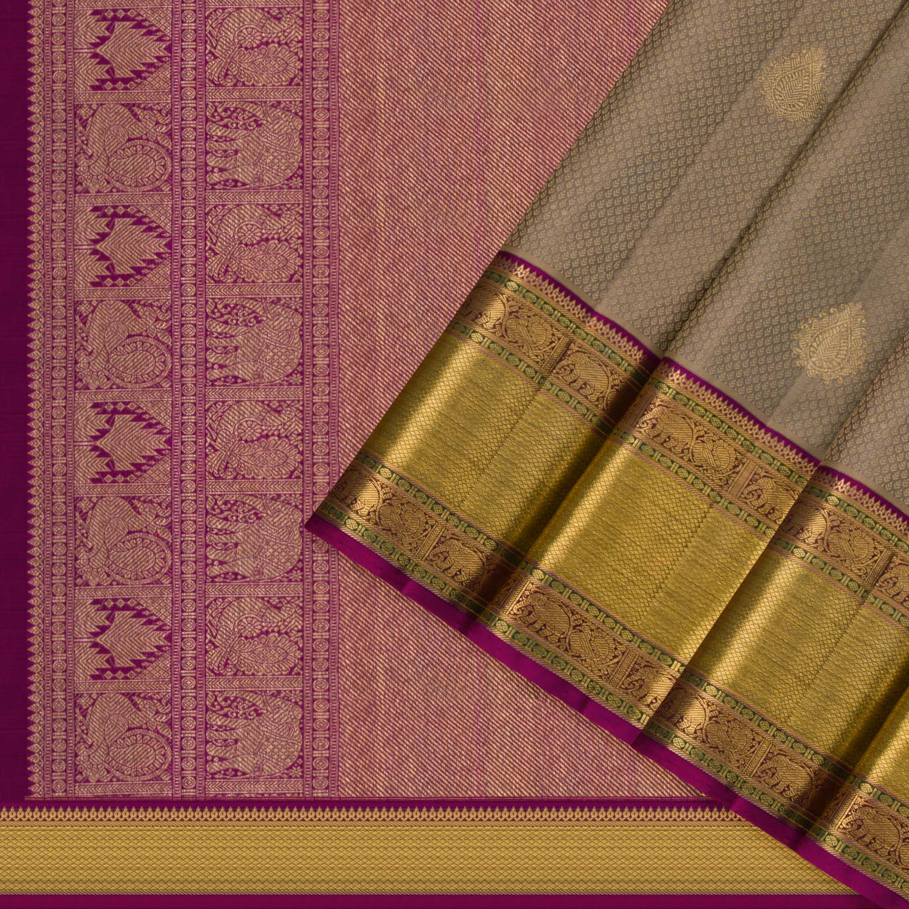 Kanakavalli Kanjivaram Silk Sari 22-110-HS001-01777 - Cover View